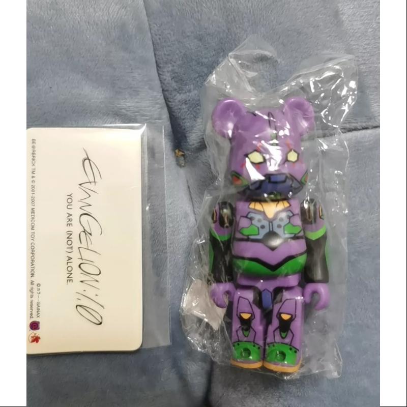 Bearbrick Series 15 SF Evangelion:1.0 100% Collectible Figure - Anime Model Toy for Display & Gifts - Perfect for Anime Fans, Home Decor, and Office Collection