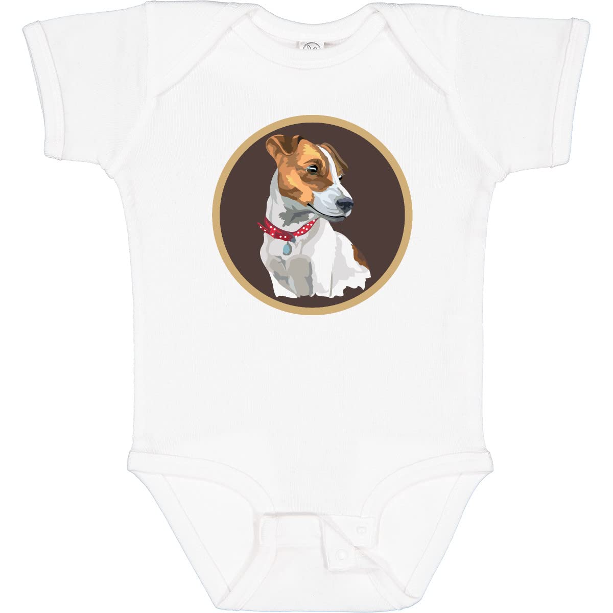 Inktastic Jack Russell Terrier Baby Bodysuit - Cute Dog Lover Gift