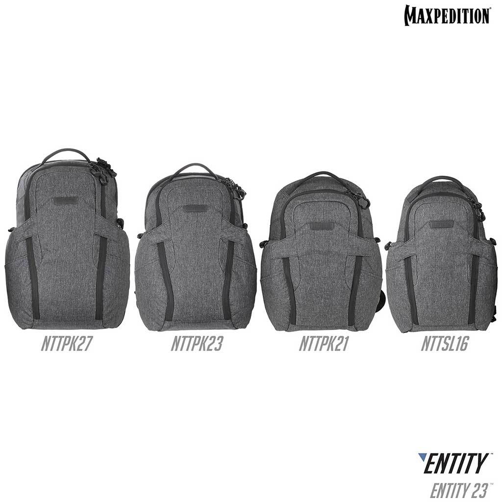 Entity 23™ CCW Concealed Carry Laptop Backpack 23L - Waterproof Anti-Theft Business Travel Backpack for Men & Women - Perfect for Office, College, Airplane & Everyday Commute