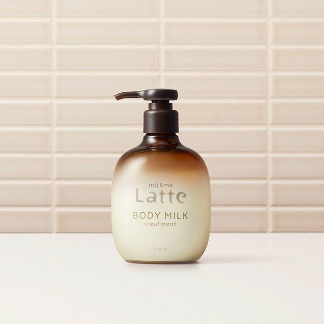Kracie Ma & Me Moisturizing Latte Body Milk 310g - Hydrating Lotion for Dry Skin, Whole Family Use - Perfect for Daily Moisturizing & After-Shower Care
