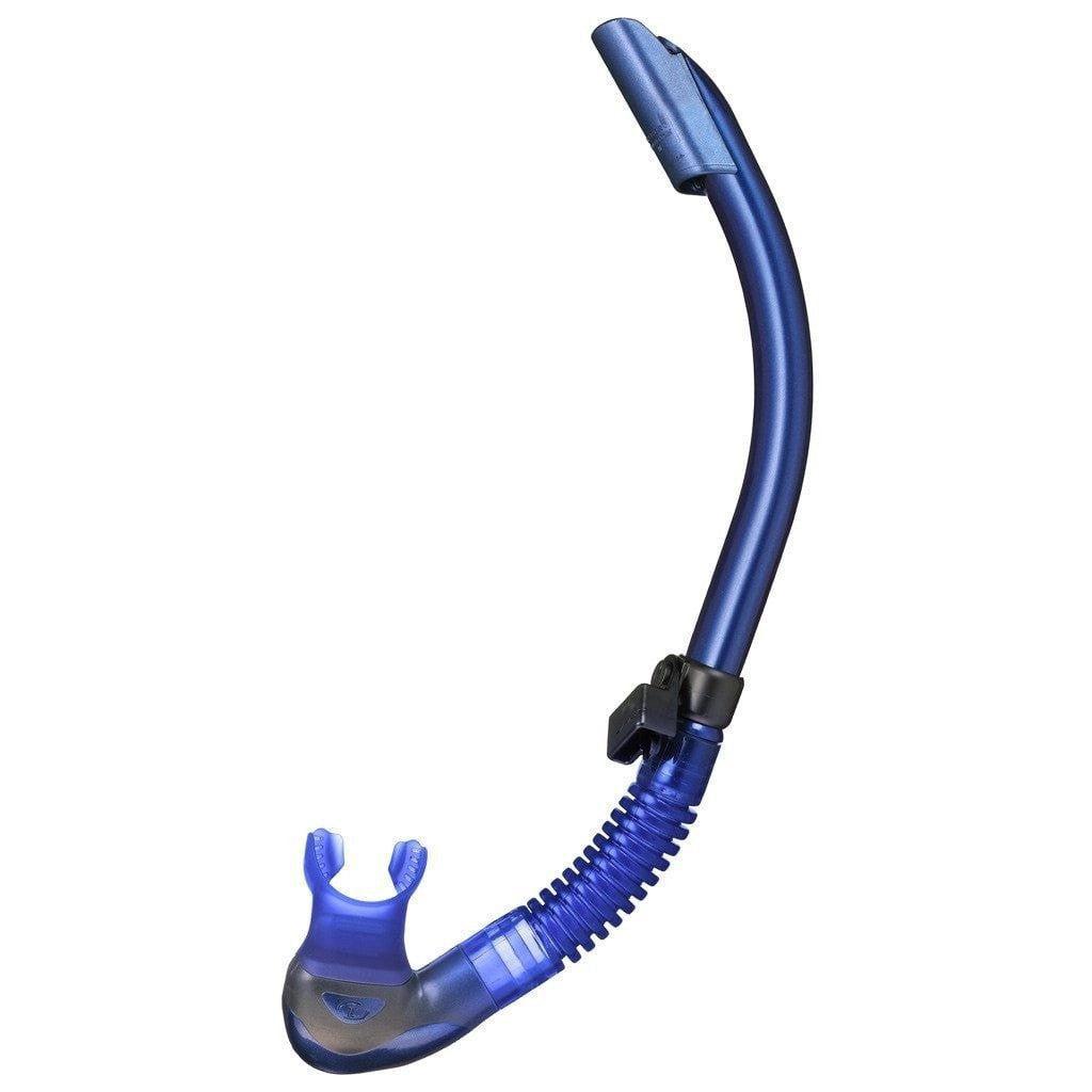 TUSA Platina Hyperdry II Snorkel - Dry Top Snorkeling Gear for Adults & Kids - Comfortable Anti-Water Design for Ocean Swimming, Snorkel Set for Beach Vacation & Underwater Exploration