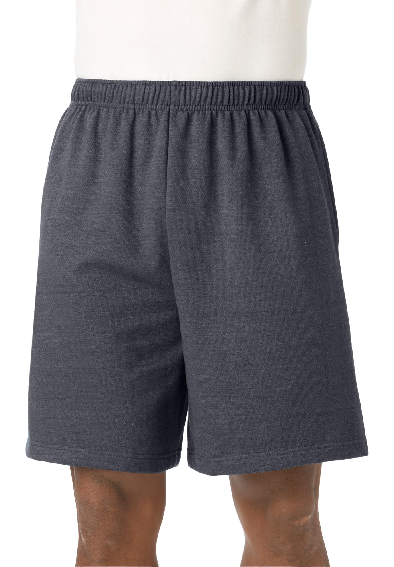 KingSize Men's Big & Tall Comfort Fleece Shorts - Soft Lounge Shorts for Tall Men, Relaxing at Home, Sleepwear & Casual Wear