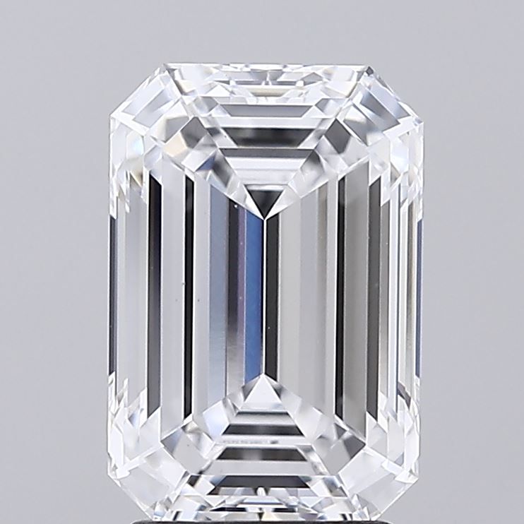 3 Carat D Color VS1 Clarity Emerald Cut Lab-Grown Diamond for Engagement Rings & Fine Jewelry