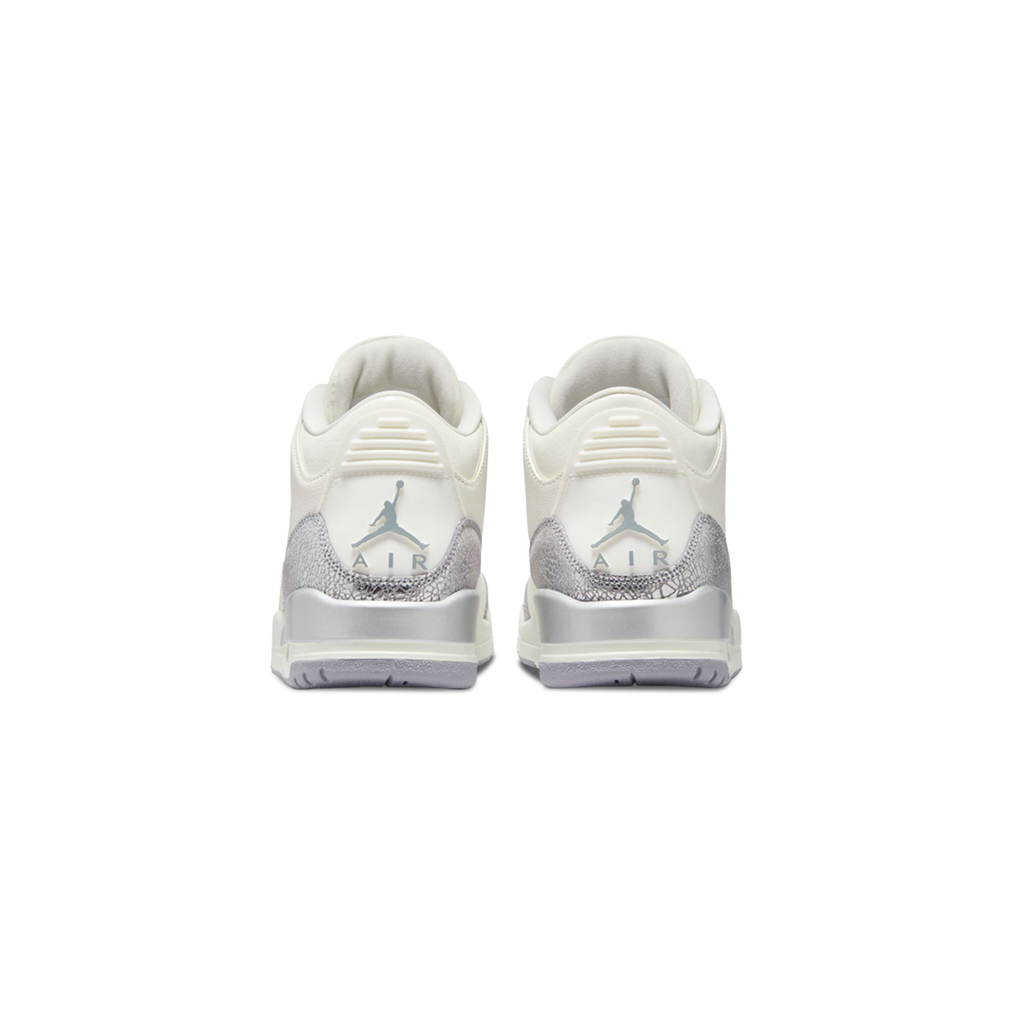 Air Jordan 3 Retro 'Sail Cement Grey' Women's Basketball Shoes (2025) - Classic Sneakers for Casual Wear, Street Style & Gym Workouts