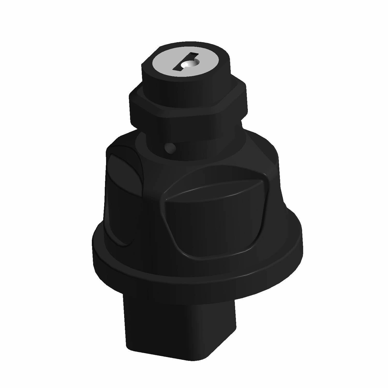 Polaris GEM 48V Key Switch Assembly - Genuine OEM Part 4013084 (Qty 1) - Replacement for Electric Vehicle Ignition System