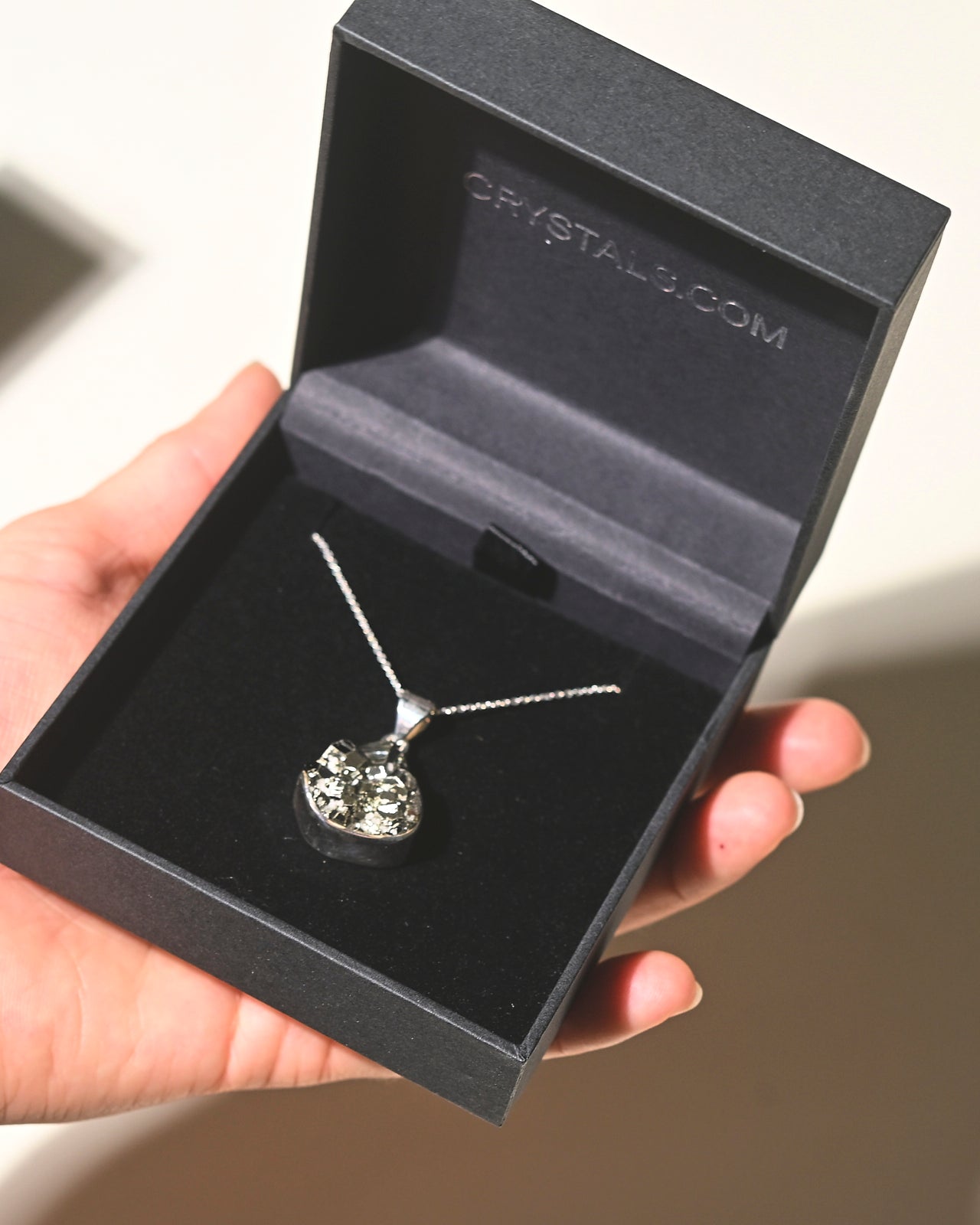 Pyrite Necklace for Women - Natural Healing Crystal Jewelry for Energy & Protection | Perfect for Meditation, Yoga & Spiritual Gifts