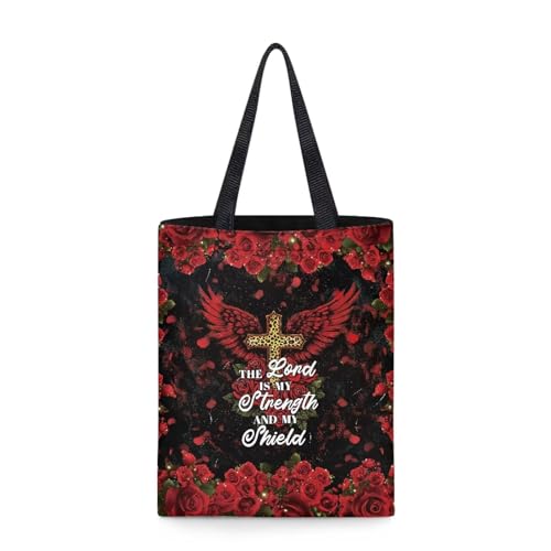 Cross Red Roses