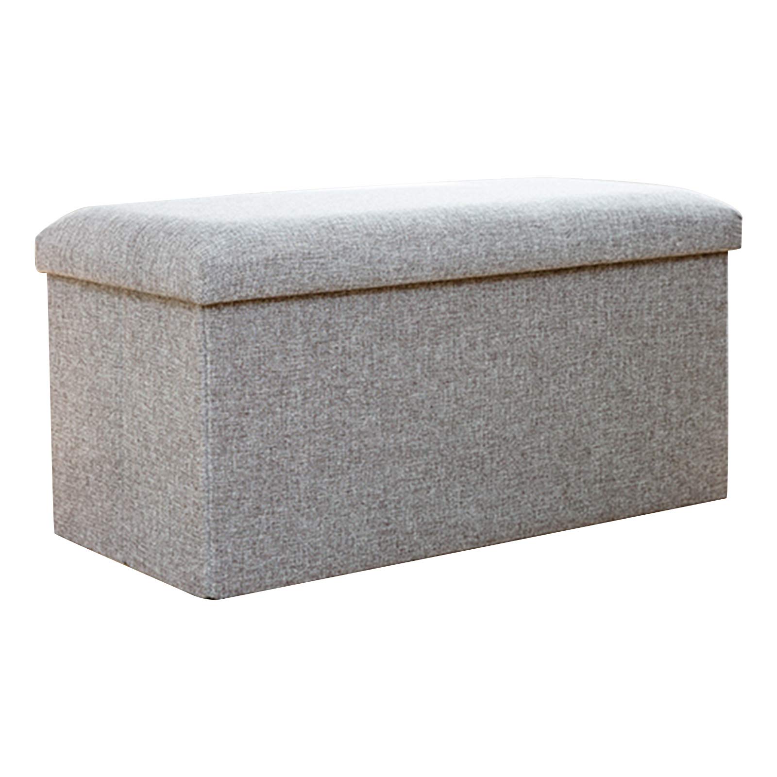 Multi-Purpose Storage Stool with Strong Load-Bearing - Rectangular Household Chair for Sitting & Organizing Shoes, Toys, Blankets - Perfect for Living Room, Bedroom, Entryway - Simple & Versatile Design