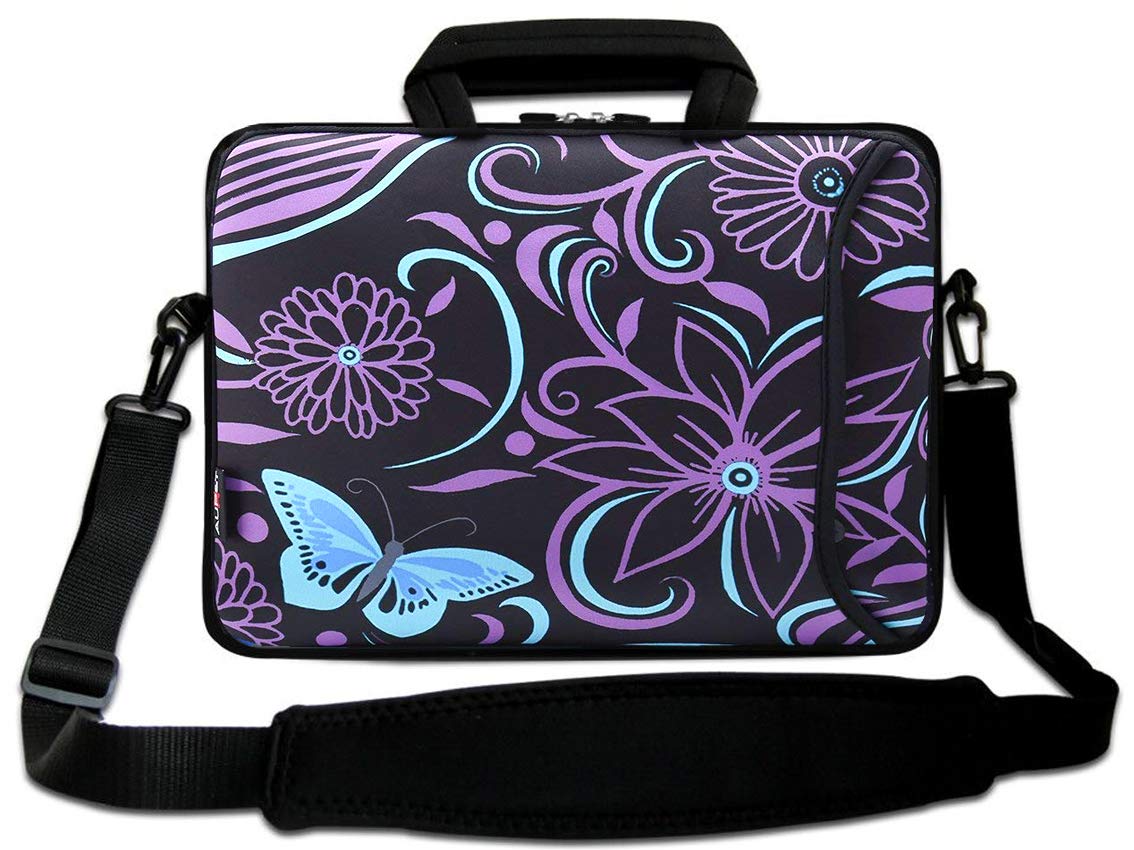 15.6 Inch Laptop Shoulder Bag - Waterproof Messenger Bag for 14
