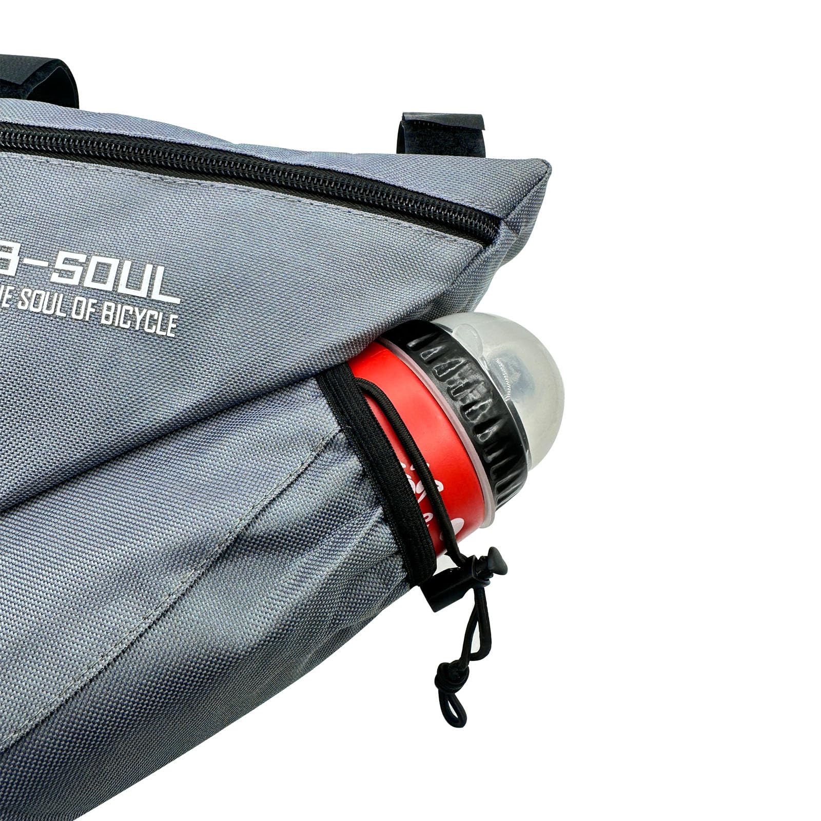 **UPANBIKE Bike Frame Bag - 1.5L Water Bottle Holder & Bicycle Saddle Bag - Durable Front Tube Bag for Cycling, Commuting & Outdoor Adventures (Water Bottle Not Included)**