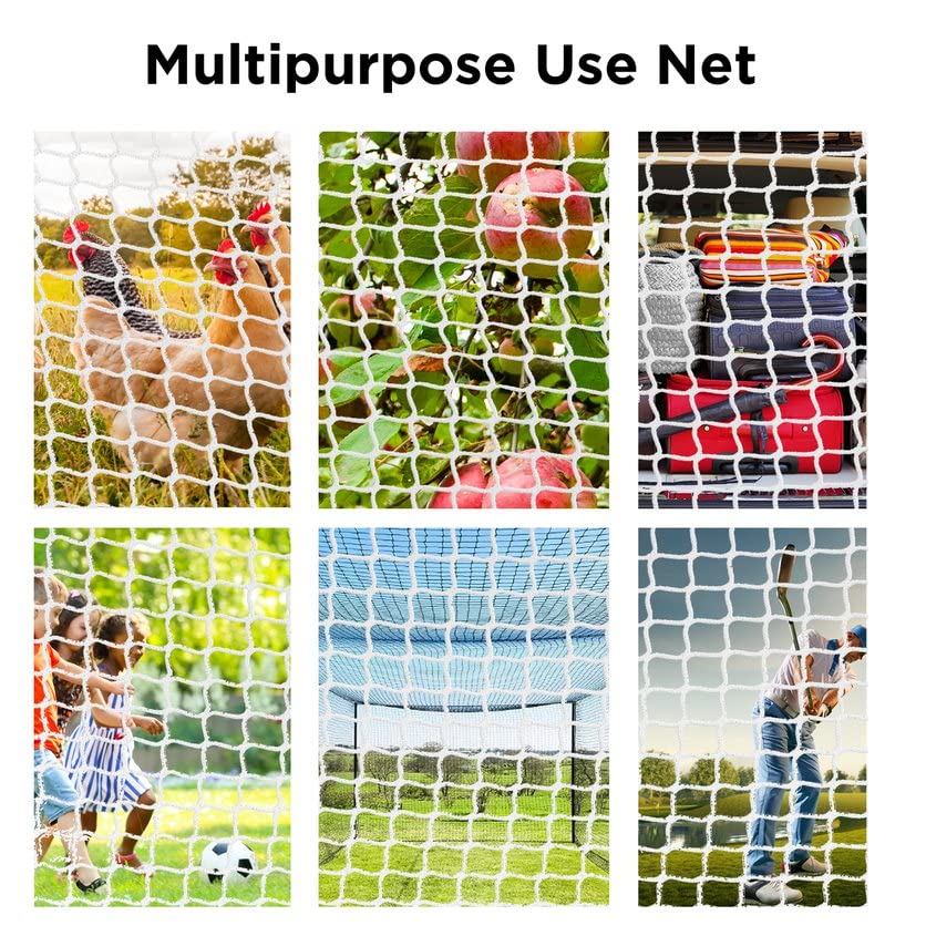 **Best Golf Practice Nets for Training - Durable Sports Netting for Golf, Hockey & Baseball - Perfect for Backyard Driving, Chipping, Hitting & Pitching Simulators | Ideal for Home, Garage & Outdoor Use**