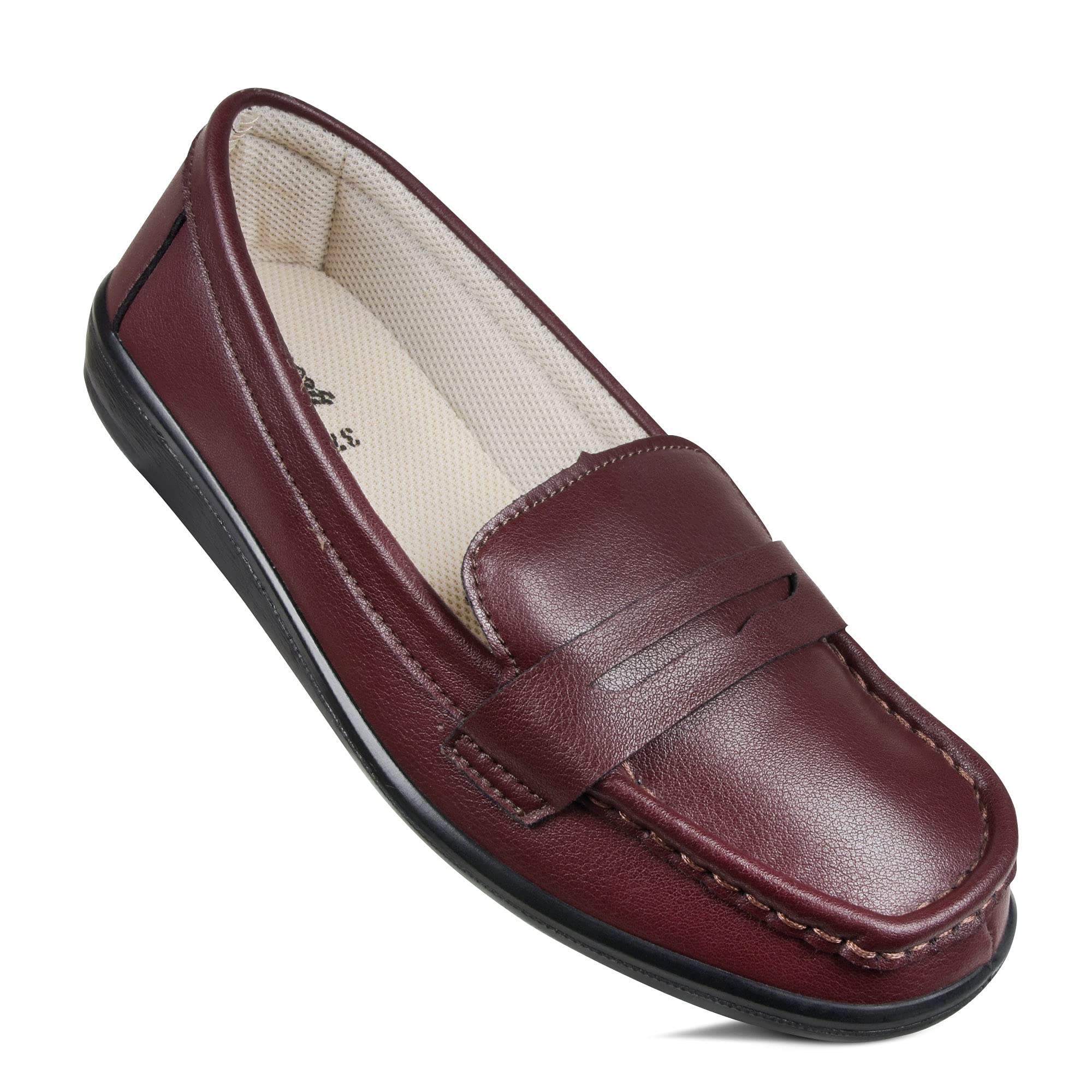 Women's Comfortable Soft Flat Shoes - Lightweight & Breathable for Walking, Work & Everyday Wear