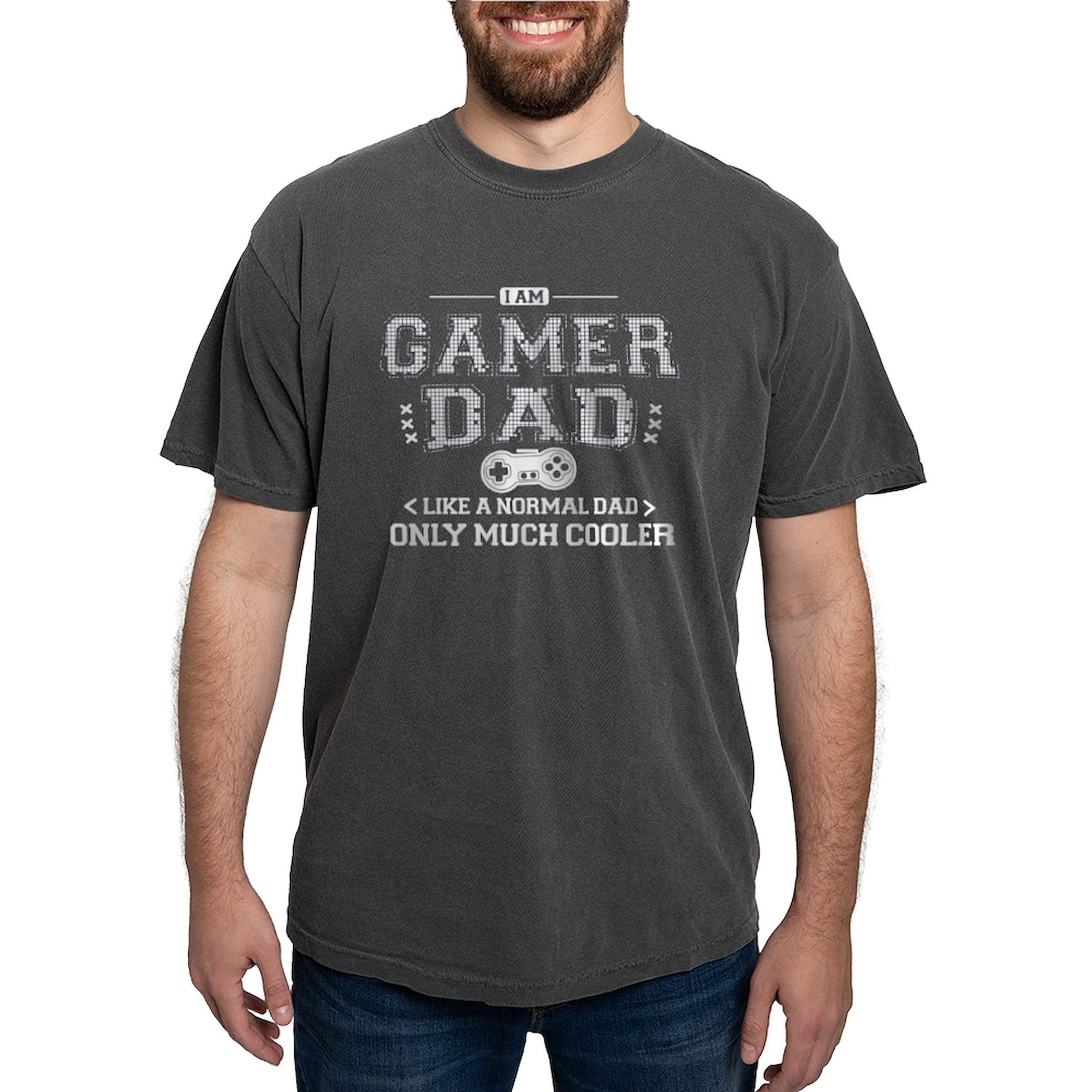 Gamer Dad T-Shirt for Men - Comfort Colors® Soft Cotton Tee - Perfect for Gaming, Father's Day & Casual Wear