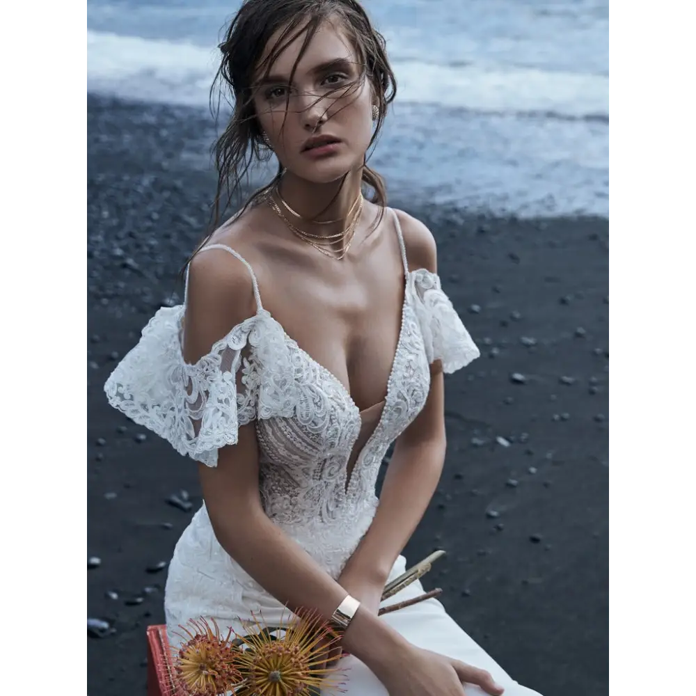 Bracken Detachable Sleeves by Sottero and Midgley - Elegant Wedding Dress Sleeves for Brides | Perfect for Church, Outdoor & Formal Weddings