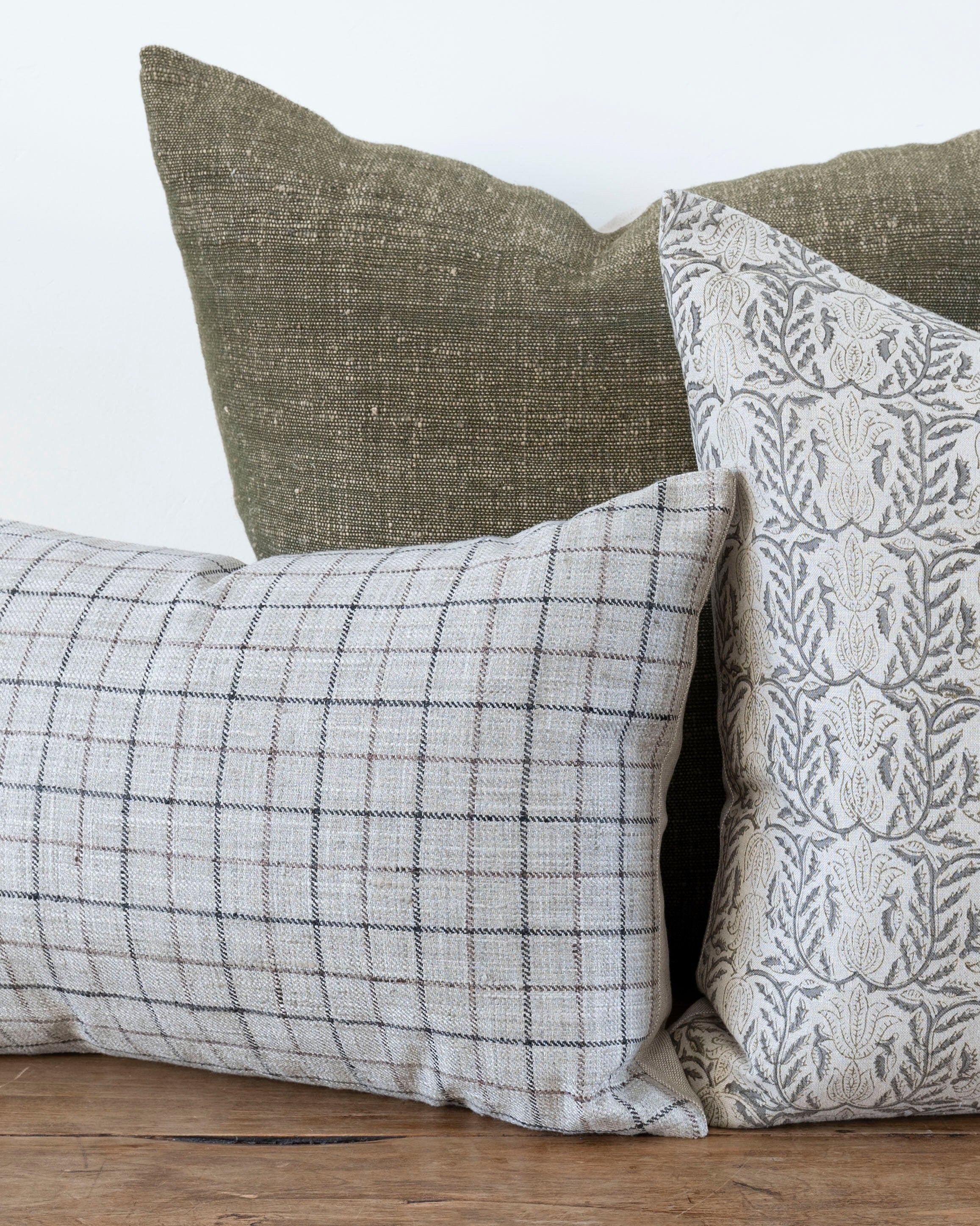 Stylish Kufri Rustic Solid Olive Designer Pillow Cover - Perfect for Living Room, Bedroom & Home Decor