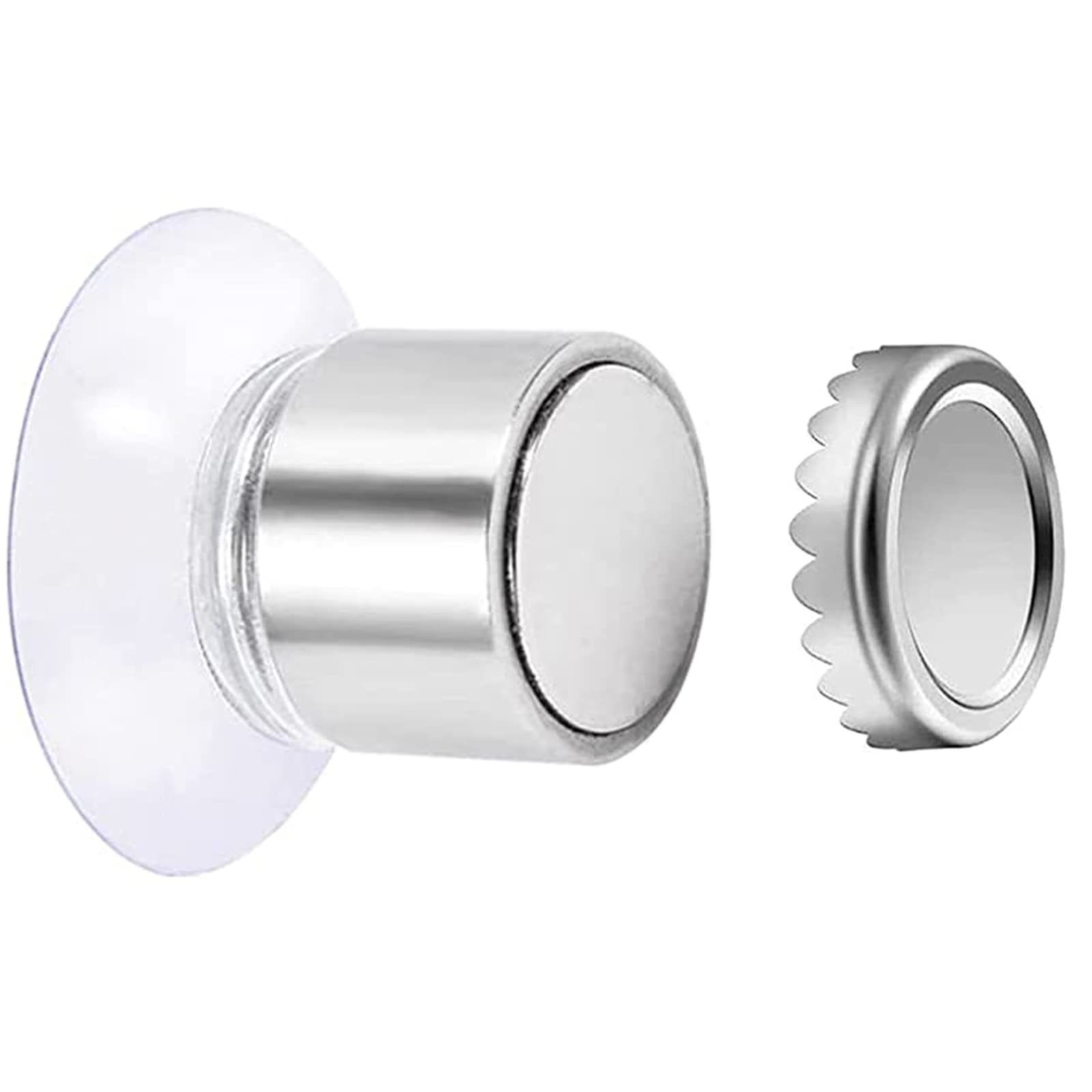 VeoryFly Magnetic Soap Holder for Shower Wall - Self Draining Soap Dish with Strong Suction Cups - Rustproof Wall Mount Soap Saver for Bathroom, Kitchen Sink (1 Pack) - Perfect for Showers, Bathtubs & Vanities to Keep Soap Dry & Organized