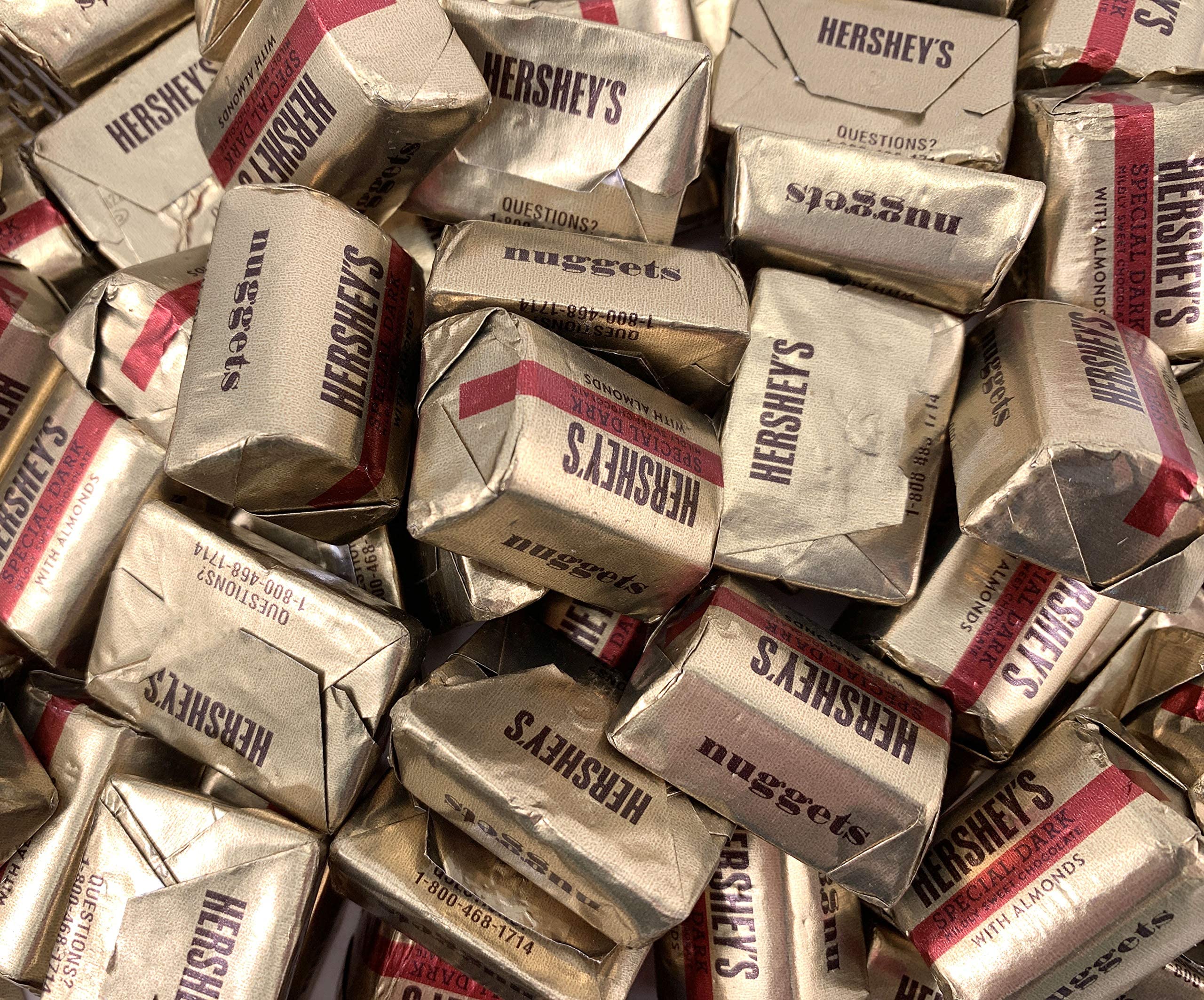 Hershey Dark Chocolate Almonds 2Lb for Weddings & Gifts
