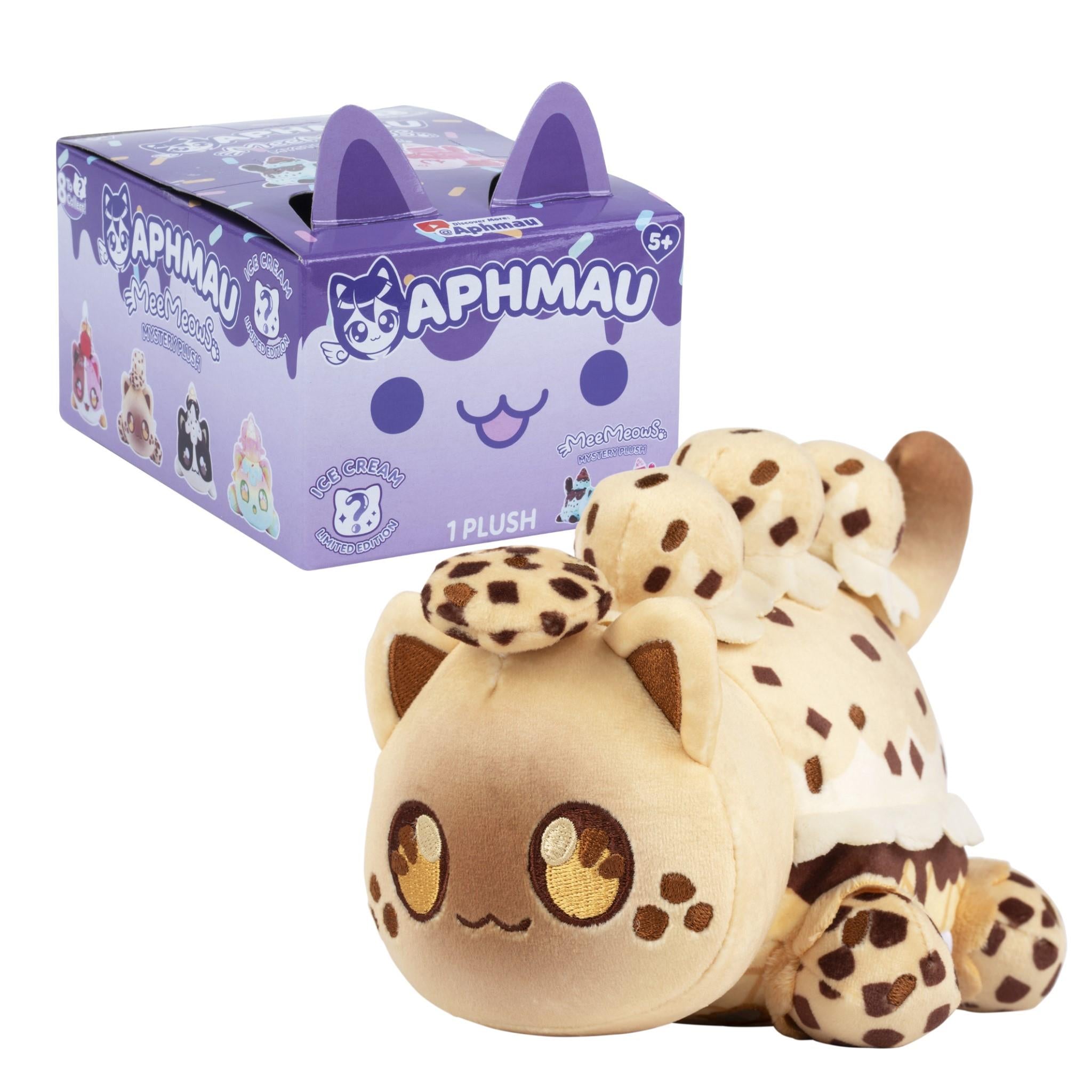 Aphmau MeeMeows Series 6 Mystery Ice Cream Blind Box Collectible Toy - Fun Surprise for Kids & Collectors - Perfect for Birthday Gifts & Party Favors