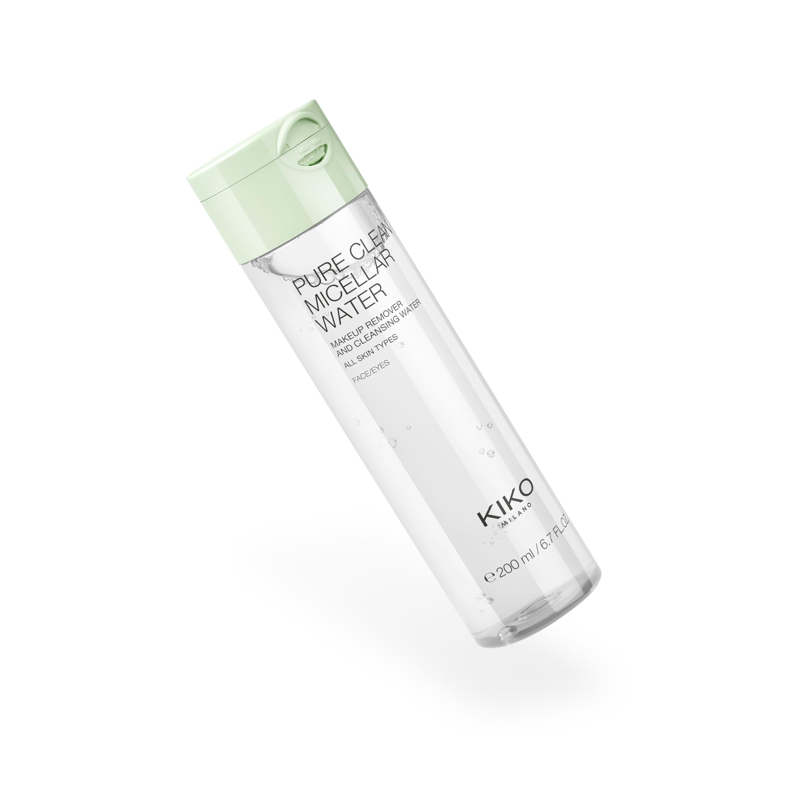 KIKO Milano Pure Clean Micellar Water - Gentle Makeup Remover & Face Cleanser for Normal to Combination Skin | Perfect for Daily Skincare Routine & Travel