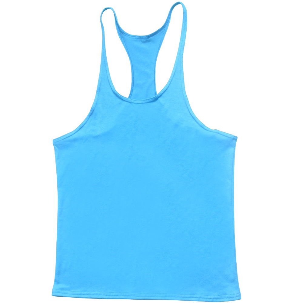YAKER Men's Gym Tank Top - Breathable Workout Shirt for Bodybuilding & Fitness - Sleeveless Muscle Shirt for Weightlifting, Crossfit & Summer Training