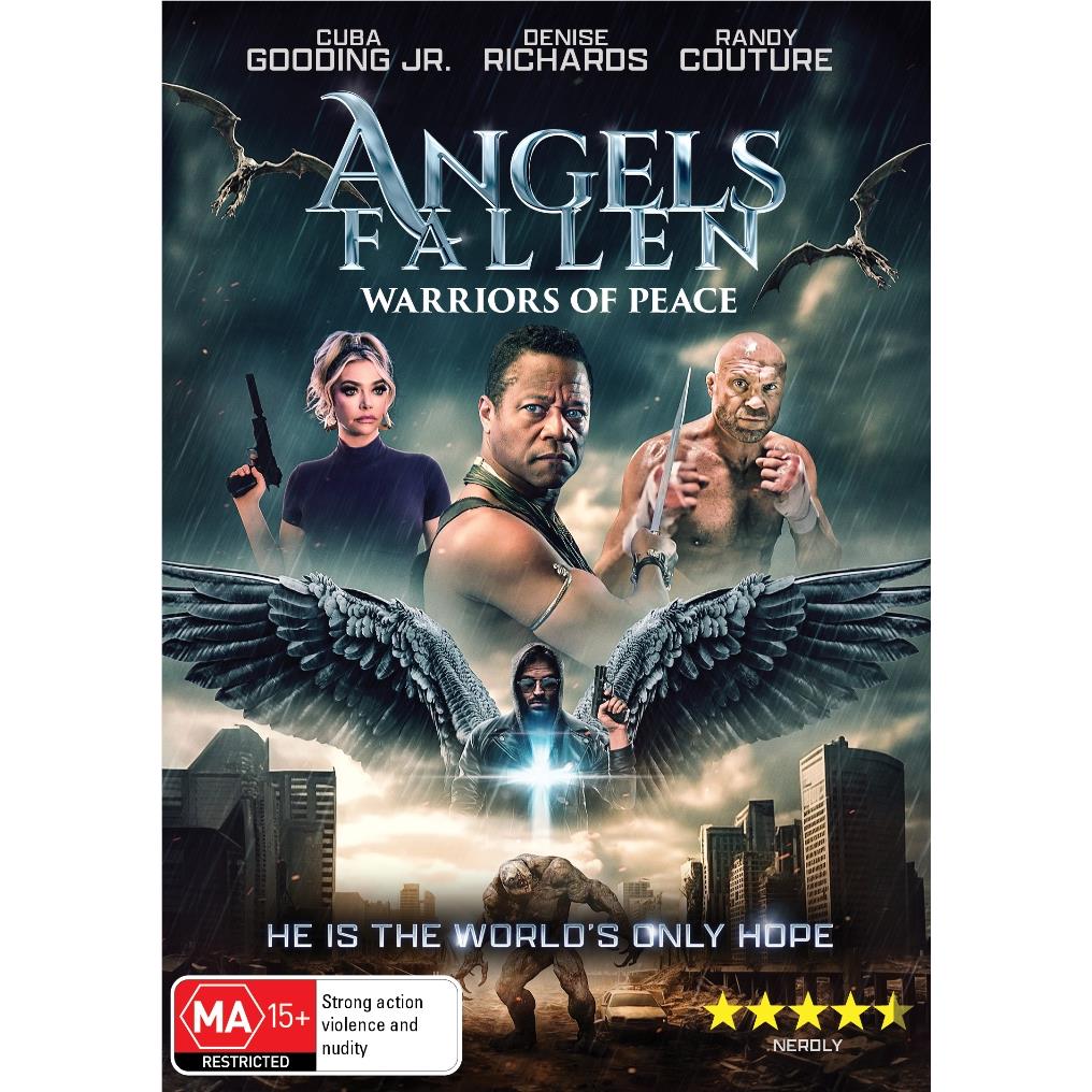 Angels Fallen: Warriors of Peace - Action-Packed Fantasy Novel for Adults | Perfect for Book Clubs, Gifts & Superhero Fans | Epic Battle Between Good & Evil