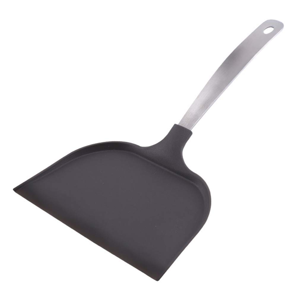 DOITOOL Stainless Steel Pizza Spatula - 12 Inch Baking & BBQ Turner with Wooden Handle - Perfect for Pizza, Cookies, Pancakes & Outdoor Grilling