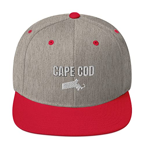 Heather Grey/ Red