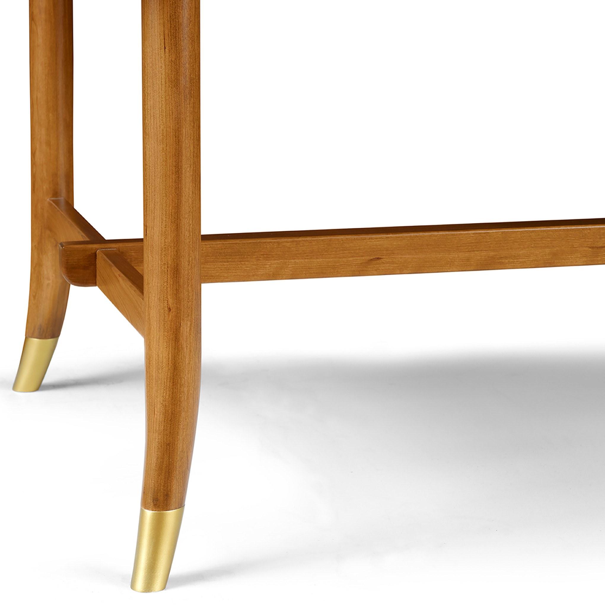 Martine Dining Table - Modern Wooden Kitchen Table for 6, Farmhouse Style Dining Room Furniture - Perfect for Family Gatherings & Dinner Parties