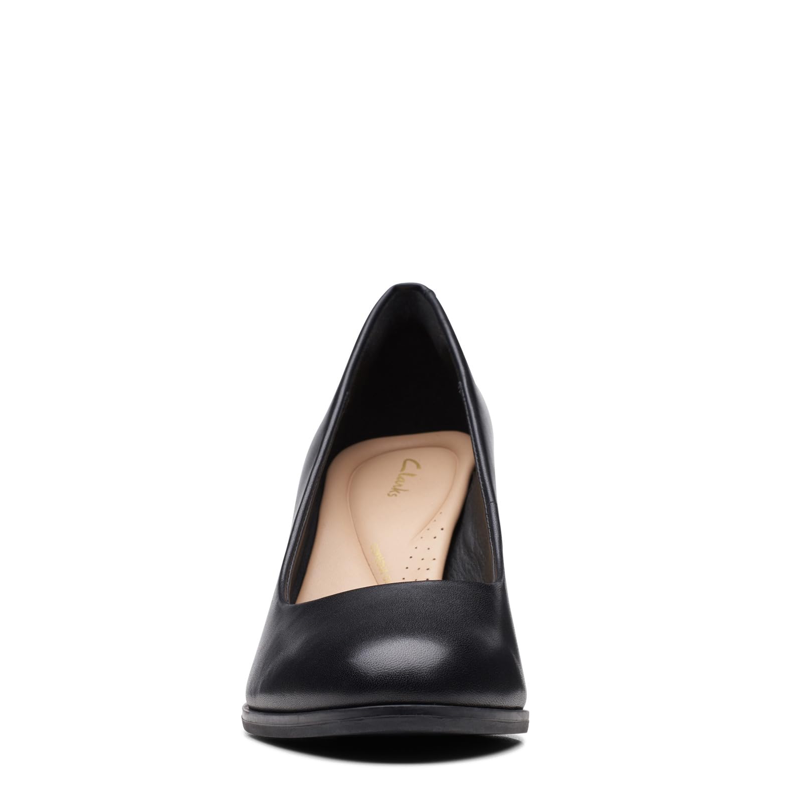 Clarks Women's Freva 85 Court Pump - Comfortable & Stylish Heels for Work, Office & Formal Occasions