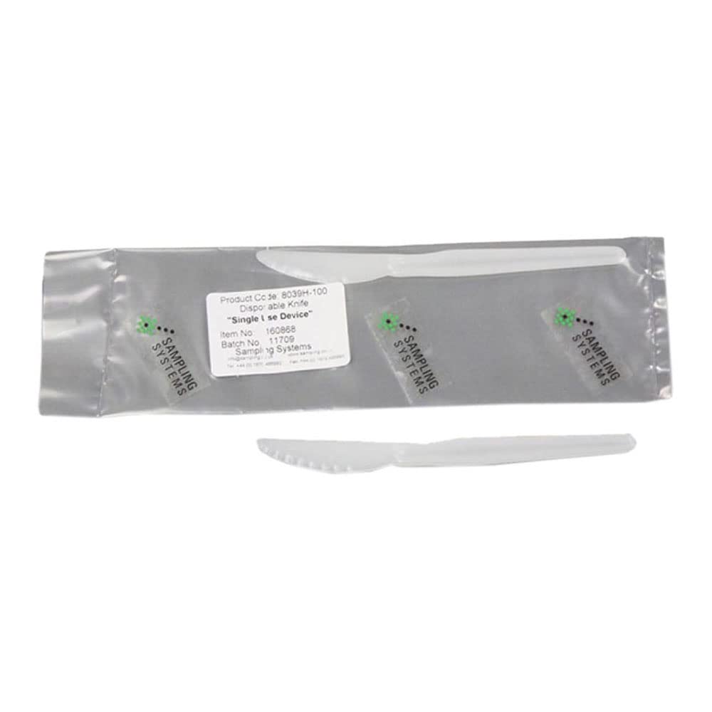 SteriWare 8039A-100 Non-Sterile Surgical Knife - 160mm Length, 25mm Outer Diameter - Pack of 100 - Ideal for Medical Procedures, Veterinary Use & First Aid Kits
