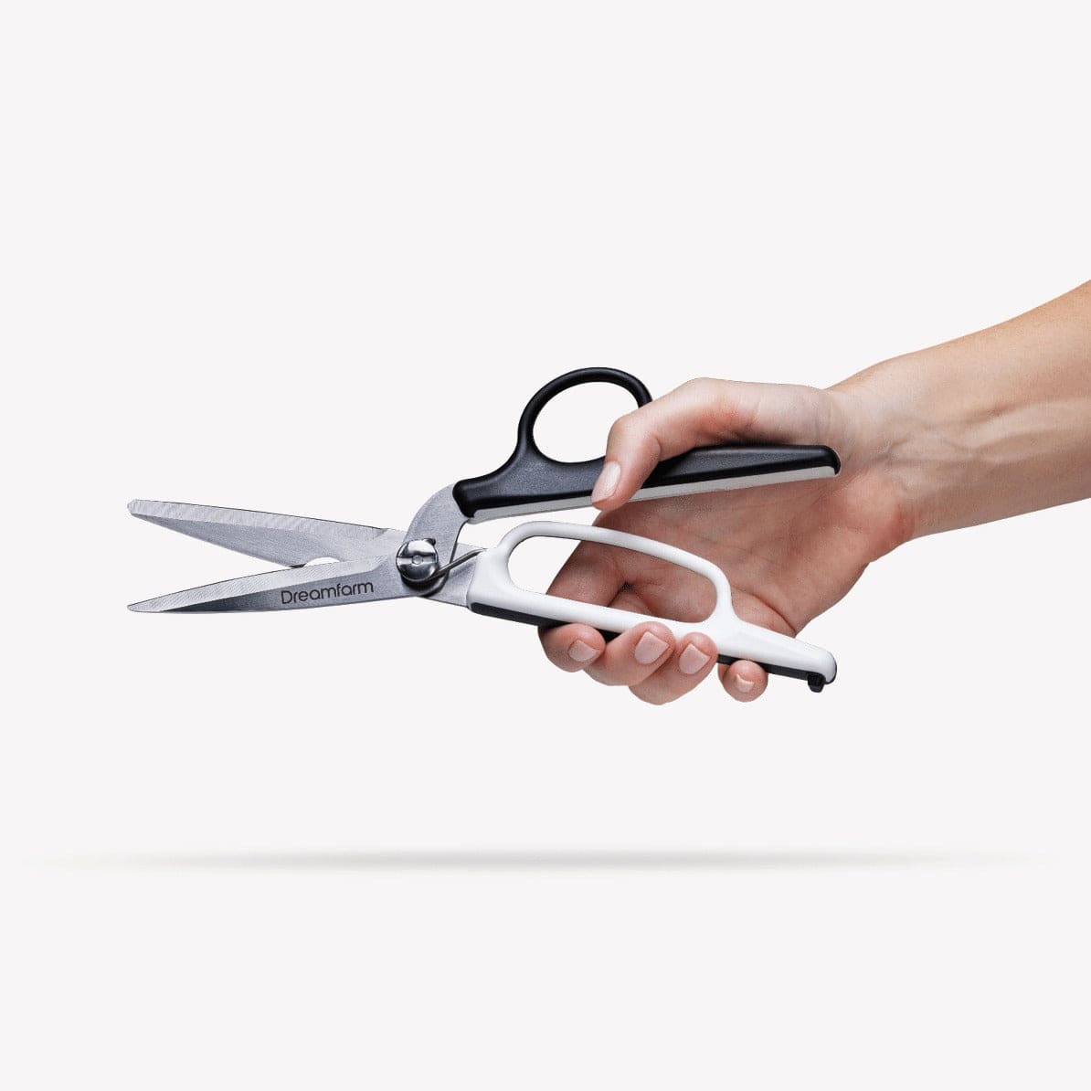 Dreamfarm Bishears - 5-Inch Kitchen Shears with Comfort Grip - Heavy Duty Stainless Steel Scissors for Cutting Herbs, Poultry, Fish & More - Perfect for Cooking, Crafting & DIY Projects