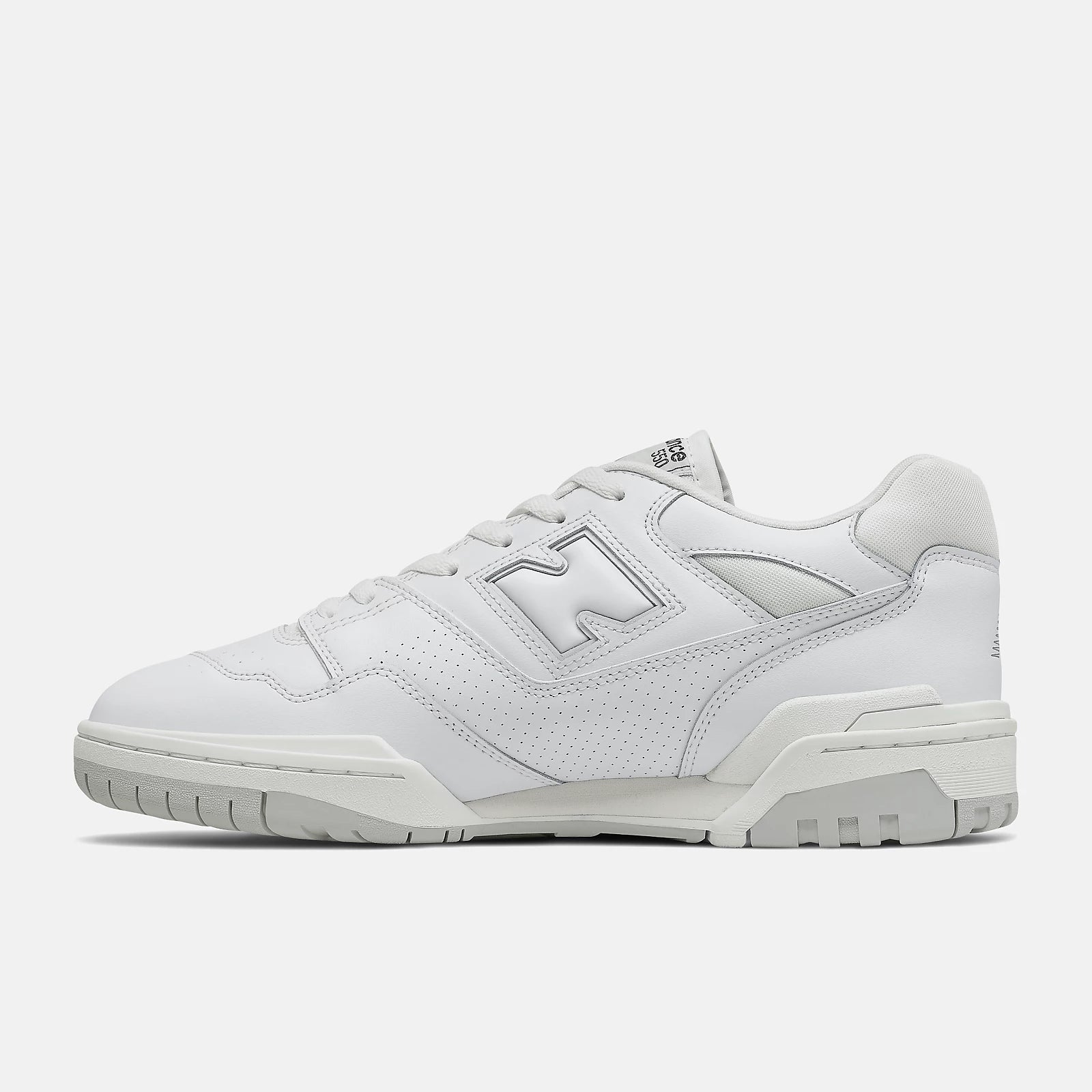 550 Sneakers for Men & Women - Classic White Casual Shoes for Walking, Running & Everyday Wear - Comfortable & Stylish Sneakers for Gym, Workout & Street Fashion