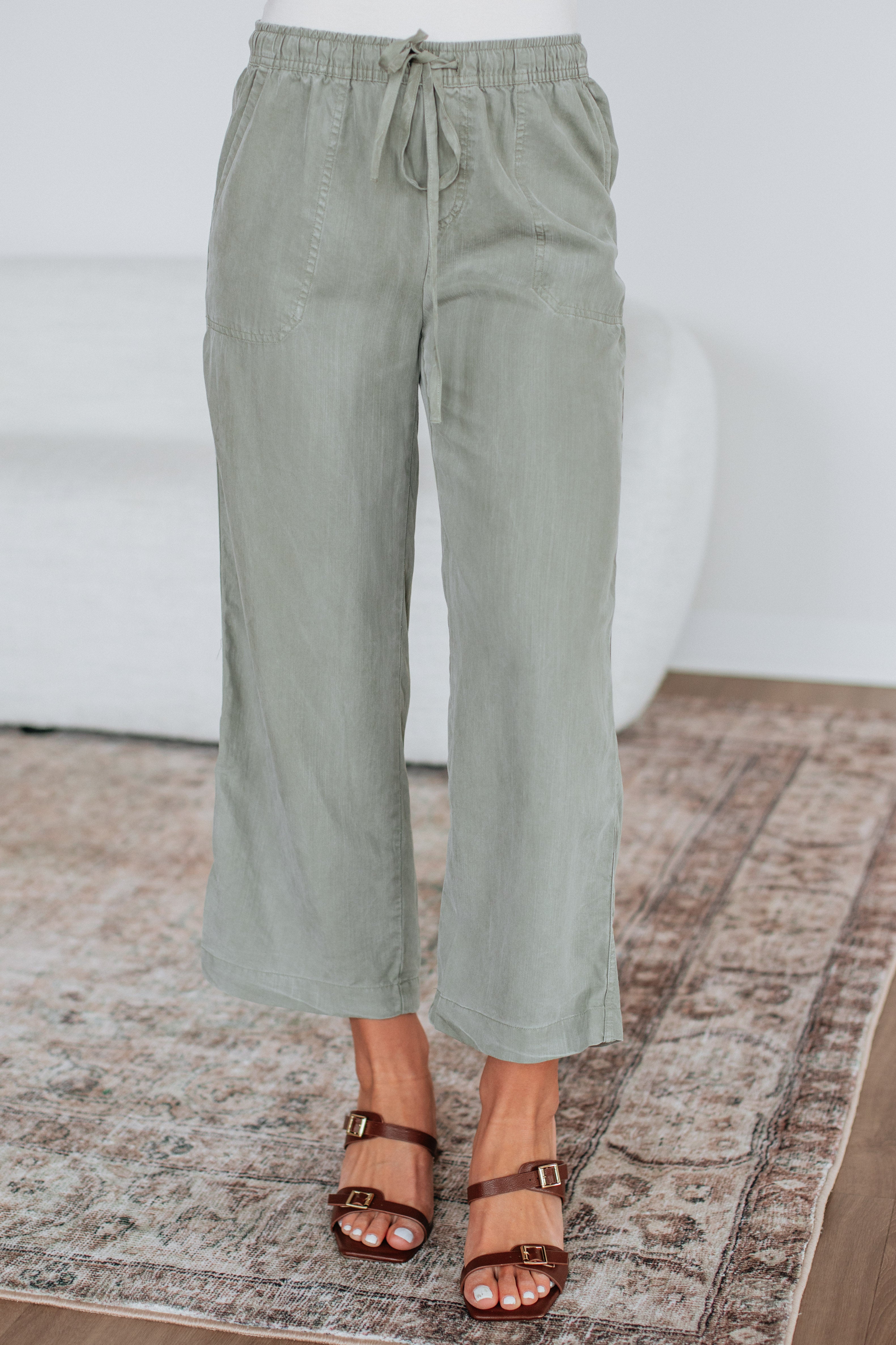 Duncan Casual Pants for Men - Comfortable Artichoke Green Chino Pants | Perfect for Office, Travel & Everyday Wear