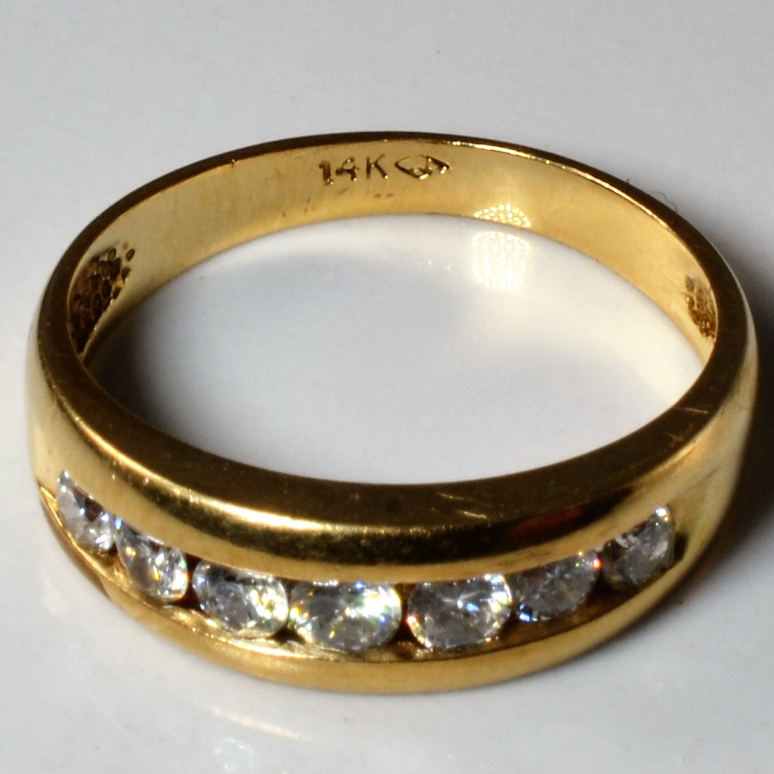 Channel Set Diamond Wedding Band - 0.70 Carat Total Weight (CTW) | Size 6.75 | Perfect for Engagement Rings, Anniversary Gifts & Bridal Jewelry