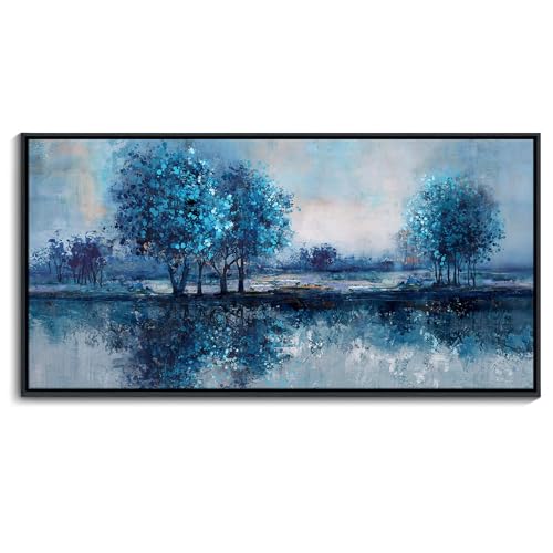 Blue Tree Wall Art