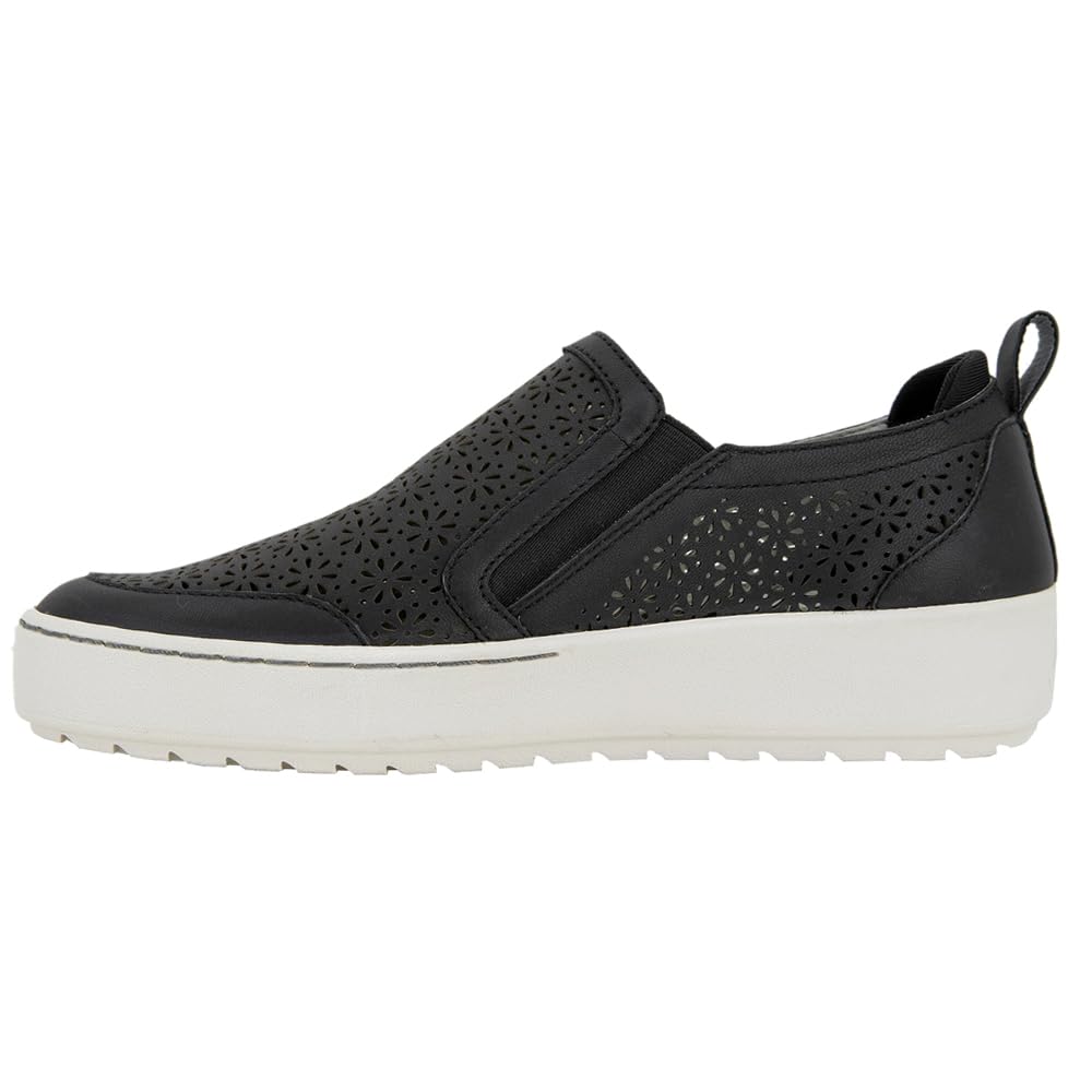Jambu Women's July Sneakers - Comfortable Casual Walking Shoes for Women - Black | Perfect for Everyday Wear, Travel & Outdoor Activities