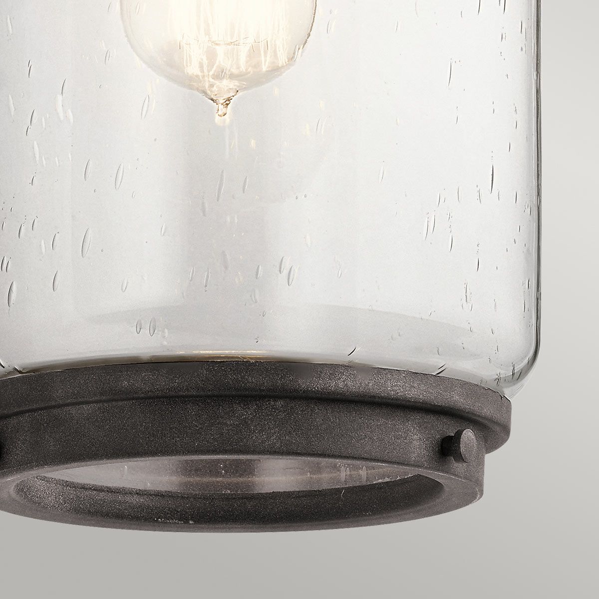 Andover 1 Light Small/Medium/Large Outdoor Wall Lantern - Weather Resistant Zinc Finish, E27 Socket, IP44 Rated - Perfect for Porch, Patio, Garden & Exterior Wall Lighting