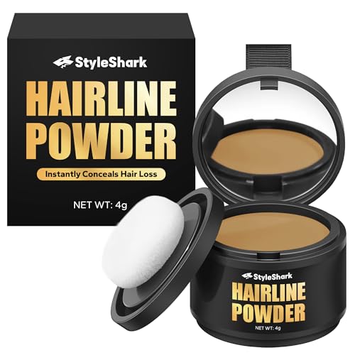 Hairline Powder for Women & Men - Stain-Proof Root Touch Up Powder for Thinning Hair | Quick Cover & Sweatproof Hair Color | Sandy Blonde | Perfect for Daily Use, Travel & Special Occasions