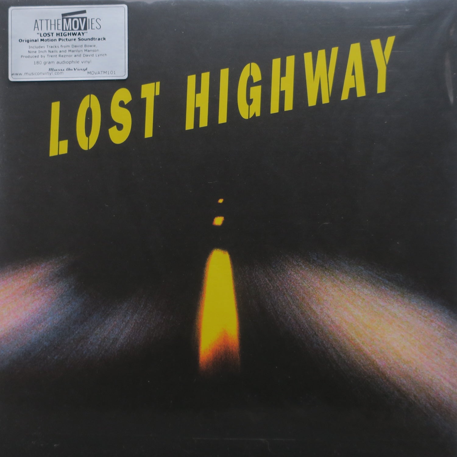 LOST HIGHWAY Original Motion Picture Soundtrack 180g Vinyl 2LP - Angelo Badalamenti, David Bowie, Nine Inch Nails, Lou Reed - Perfect for Movie Night & Vinyl Collectors