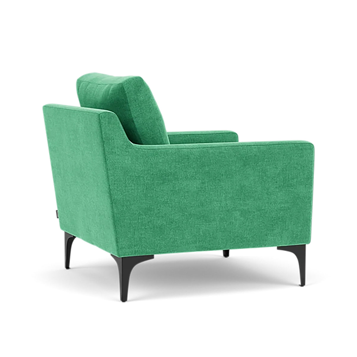 Astha Fabric Armchair - Modern Upholstered Accent Chair for Living Room, Bedroom & Office - Comfortable Lounge Chair with Soft Fabric & Sturdy Frame