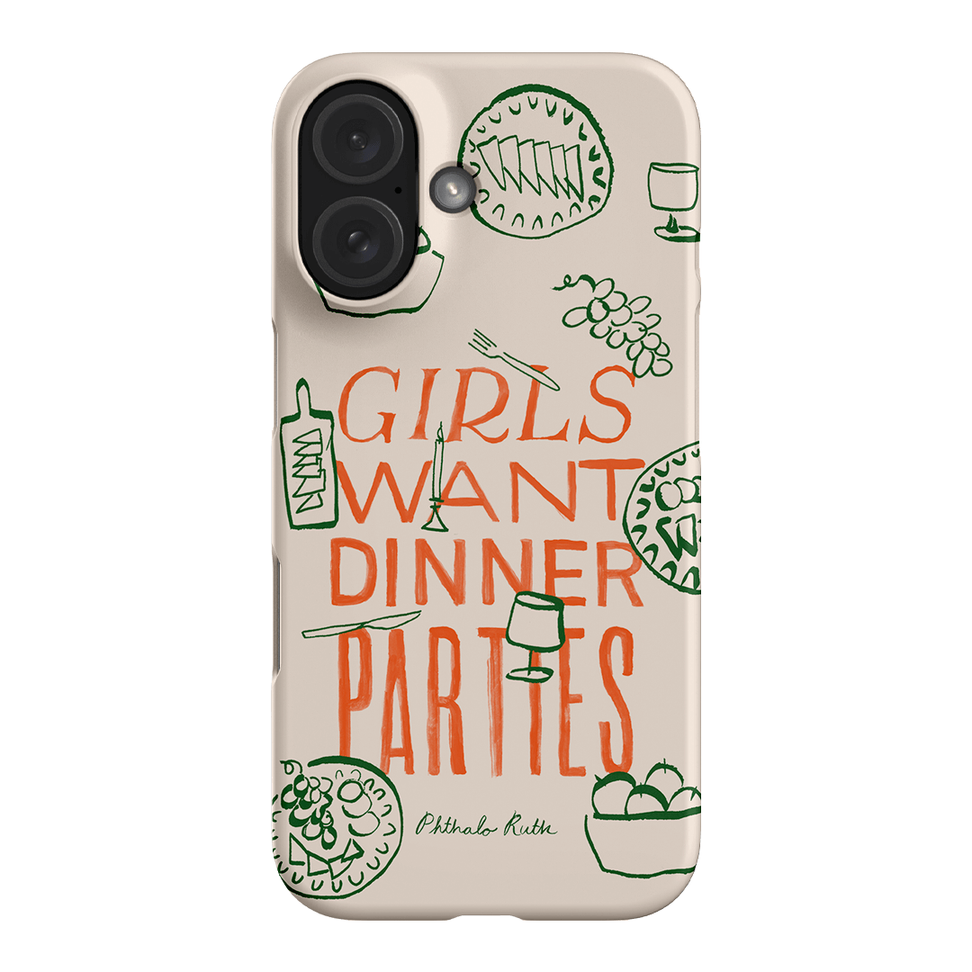 Stylish & Durable Dinner Party Phone Case - Trendy Protective Cover for iPhone & Android - Perfect for Parties, Events & Social Gatherings
