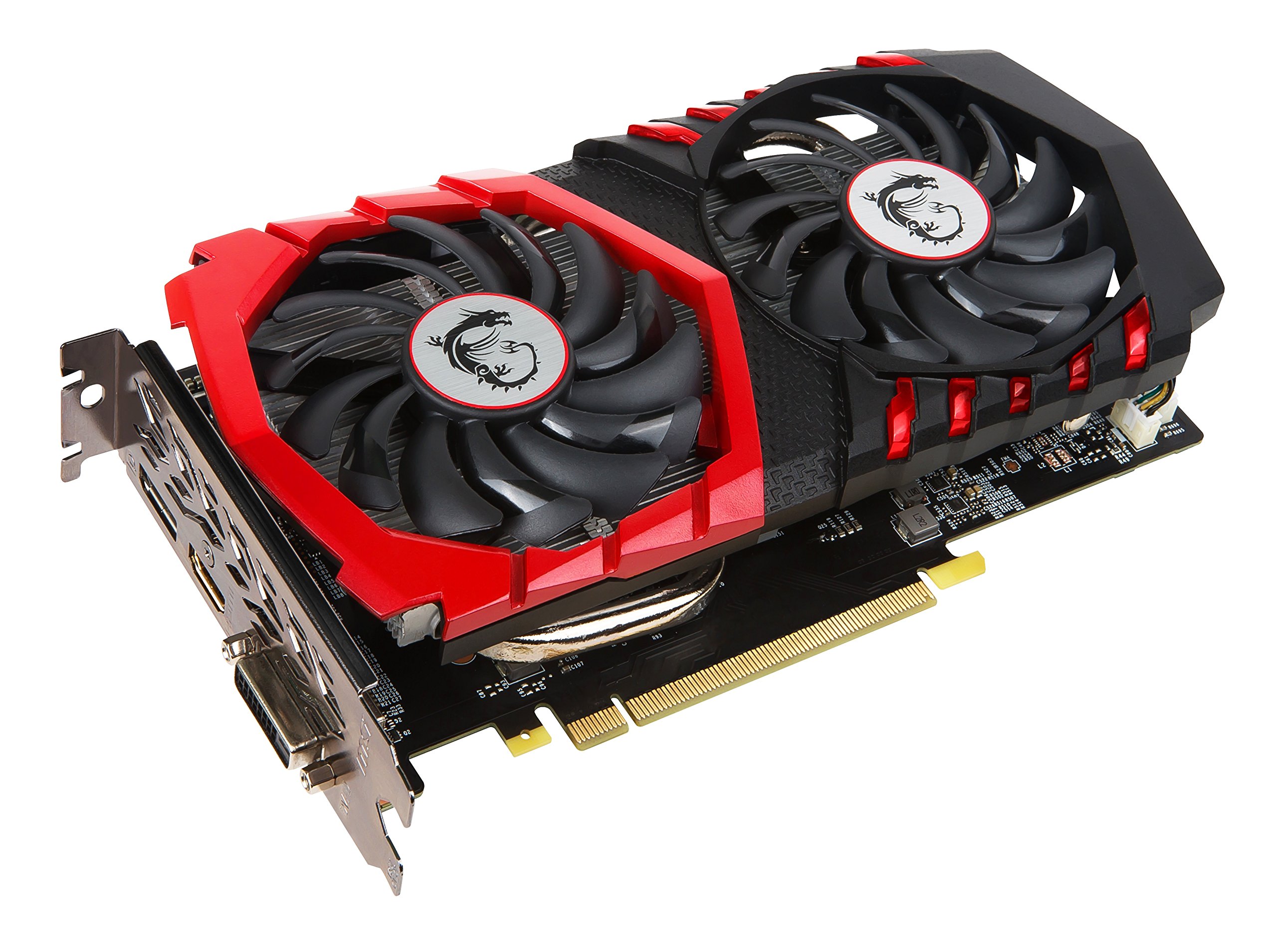 MSI GeForce GTX 1050 Ti GAMING X 4GB GDDR5 PCI Express 3.0 Graphics Card - High Performance Gaming GPU for PC Builds, VR Ready, 4K Video Editing & Esports Gaming