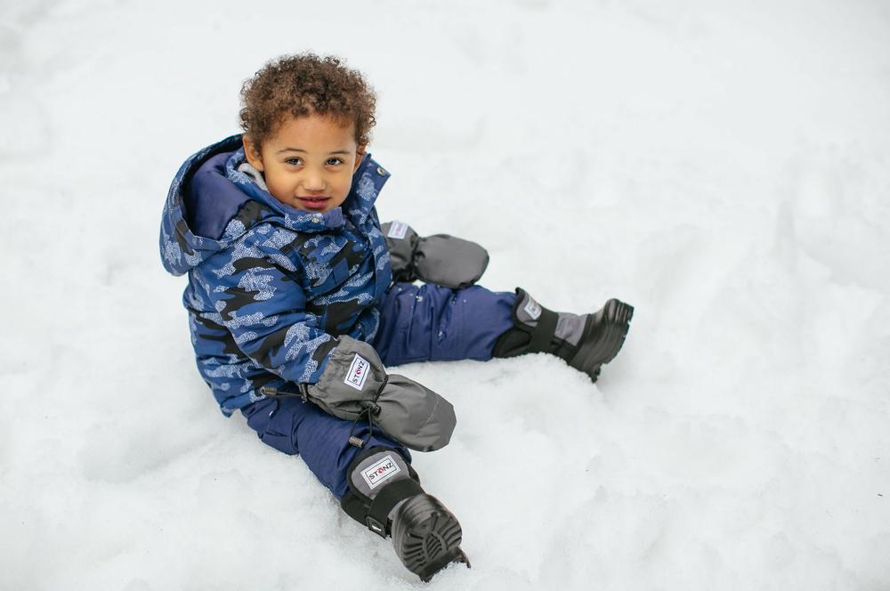 Stonz Scout Winter Boots for Kids - Waterproof, Insulated Snow Boots for Boys & Girls - Warm & Comfortable for Outdoor Play, Snowy Adventures, and Winter Hiking
