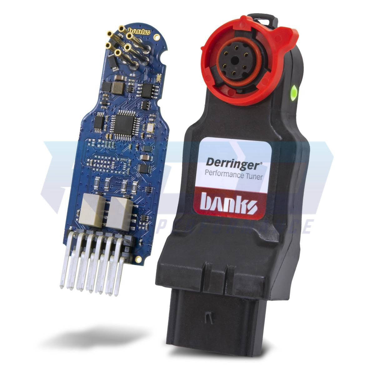 2017-2019 Ford 6.7L Power Stroke Banks Derringer Tuner - Performance Chip & Power Module for Enhanced Towing & Fuel Efficiency
