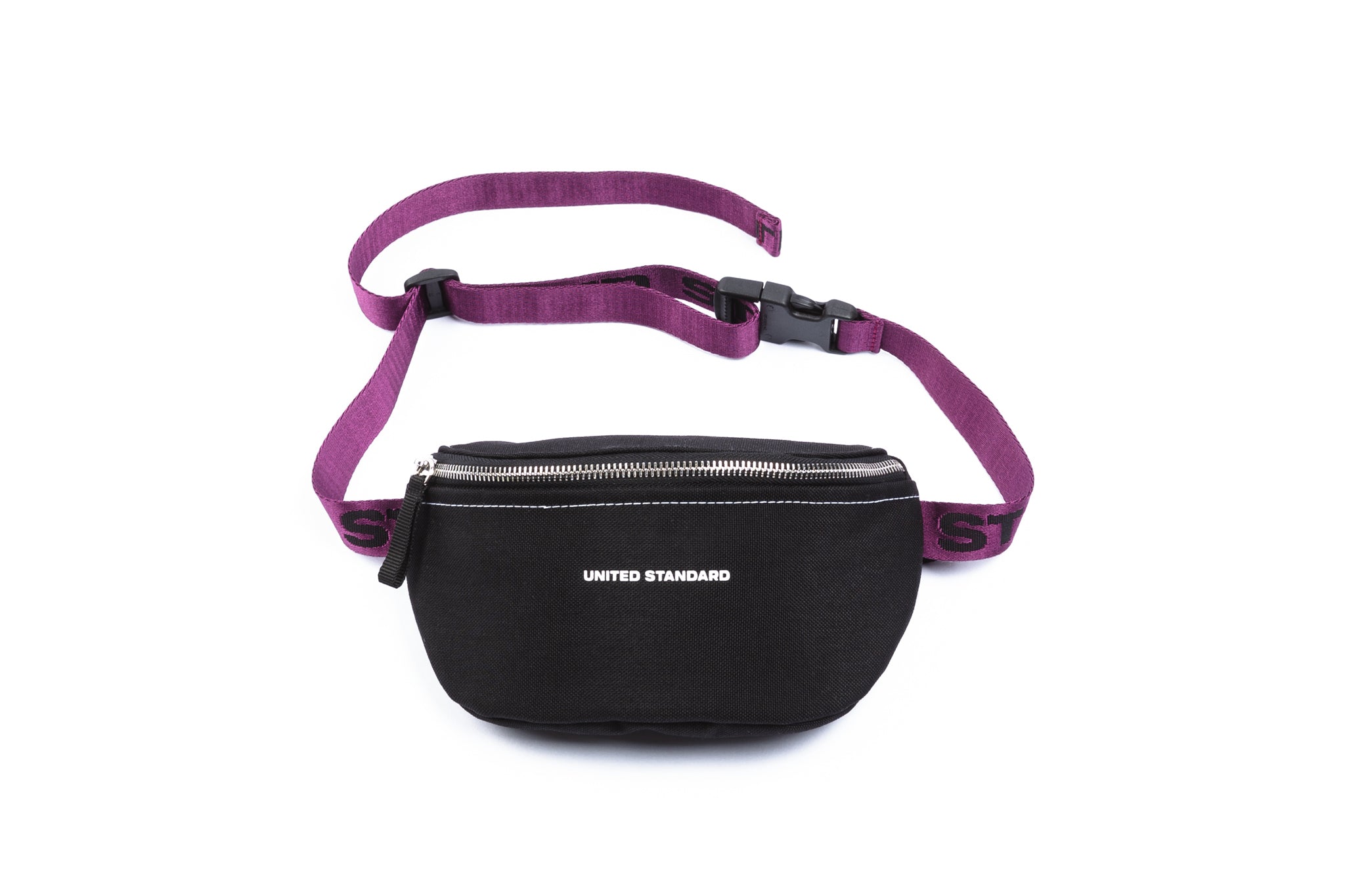 UNITED STANDARD Logo Fanny Pack - Stylish Waist Bag for Travel, Hiking & Everyday Use - Perfect for Men & Women