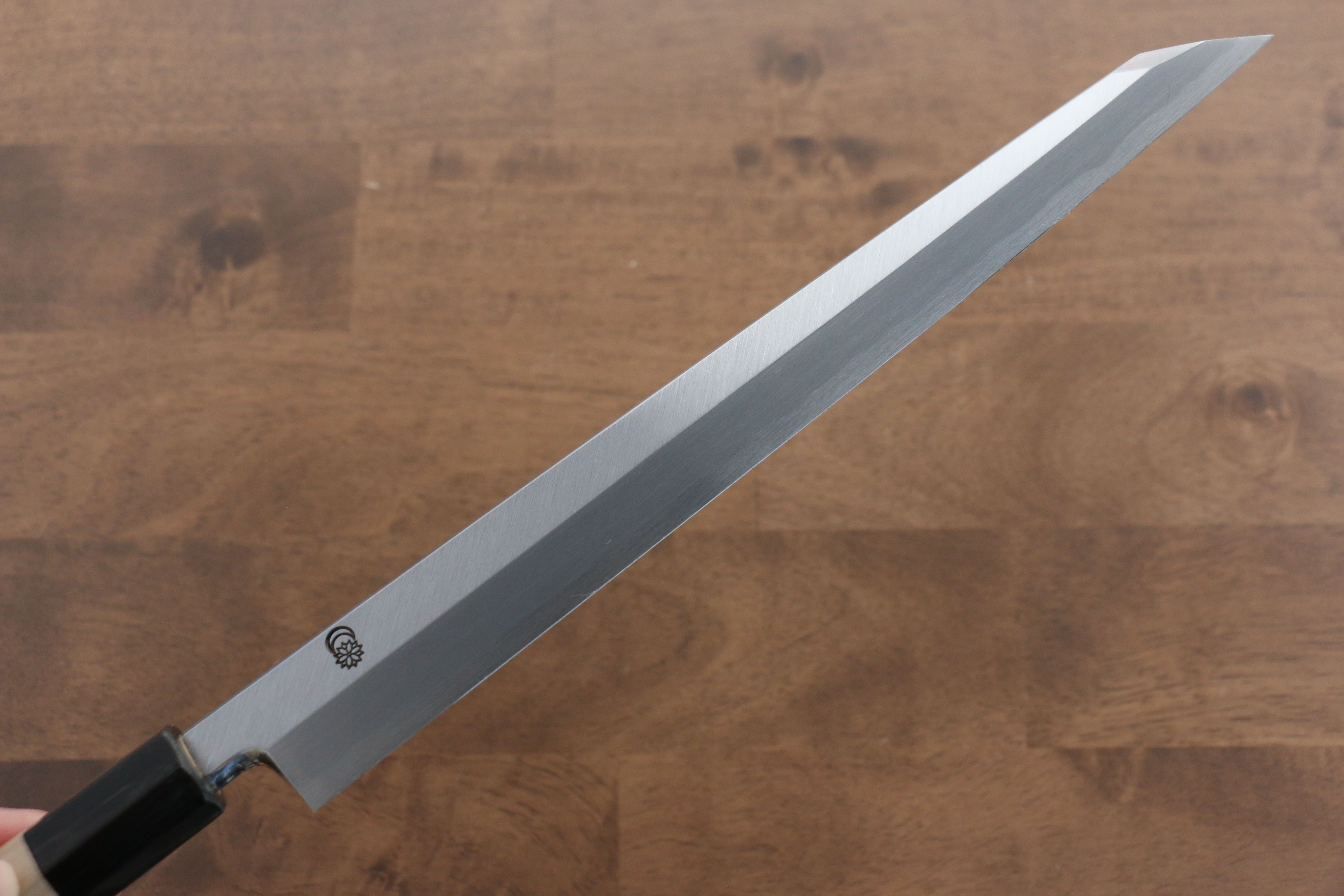 Premium Kikuzuki White Steel No.2 Kiritsuke Yanagiba Knife 270mm - Japanese Chef Knife with Magnolia Wood Handle - Perfect for Sushi, Sashimi & Precision Cutting