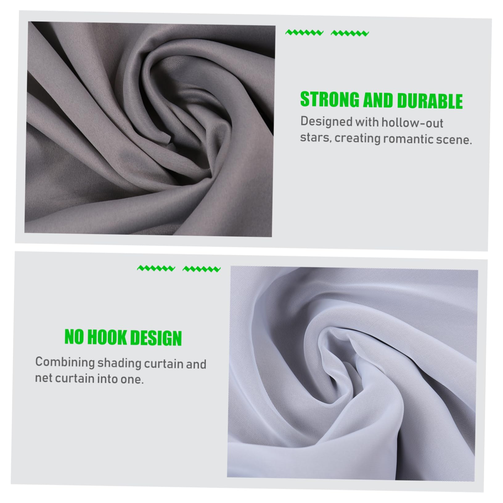 IMIKEYA 3-Pack Dark Grey Blackout Curtains for Girls Room - Thermal Insulated Drapes & Window Blinds for Better Sleep - Perfect for Kids Bedroom, Nursery, or Playroom