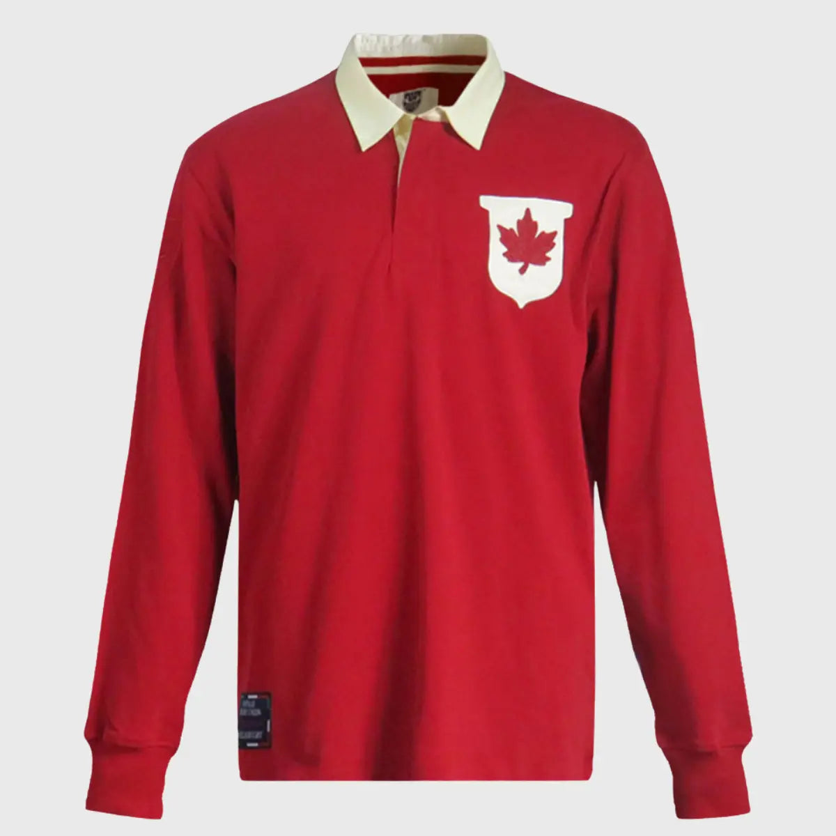 Ellis Rugby Canada Vintage Long Sleeve Rugby Jersey - Retro Canadian Rugby Shirt for Men - Perfect for Rugby Matches, Casual Wear & Sports Fan Gifts