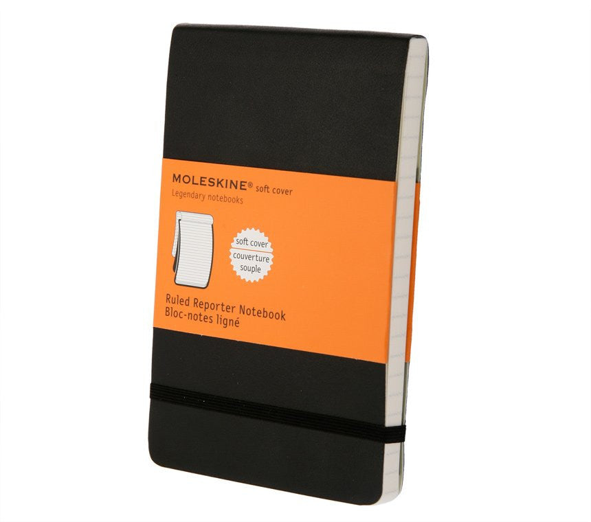 Moleskine Classic Ruled Reporter Notebook - Hard Cover, Large (5
