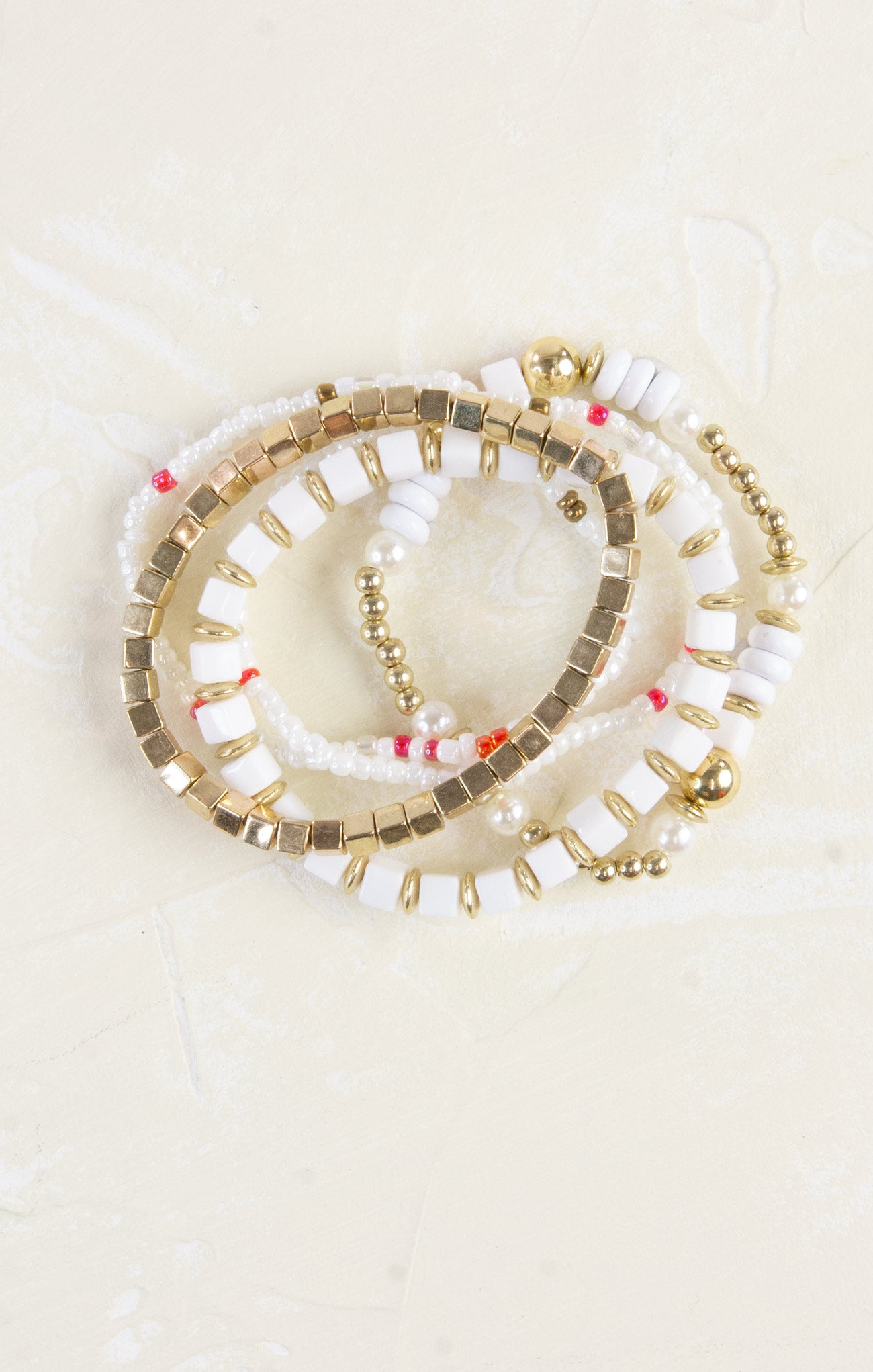 Chunky Tonal Beaded Bracelets for Women - Stylish Boho Handmade Jewelry for Everyday Wear & Gift Giving | Perfect for Layering, Parties, and Casual Outfits